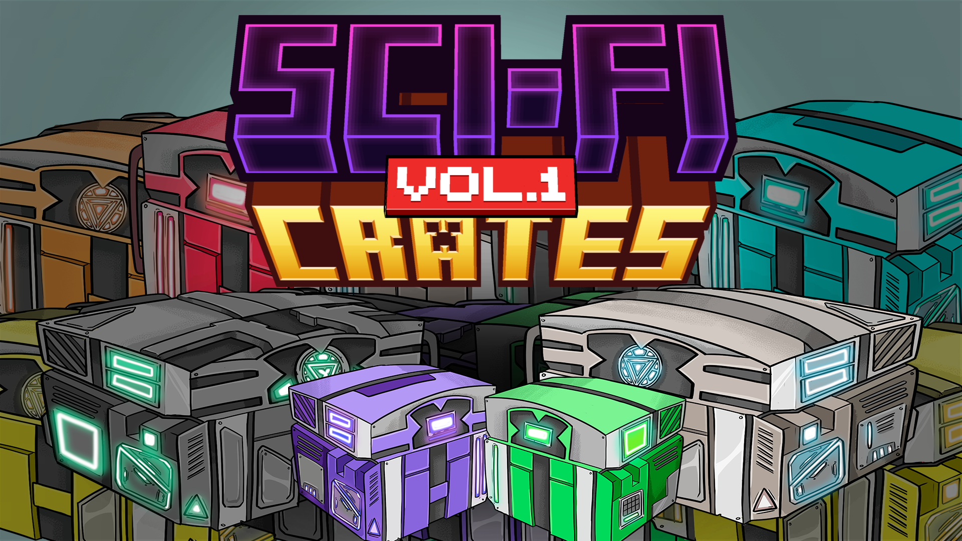 Sci-Fi Crate Pack Vol1 preview image