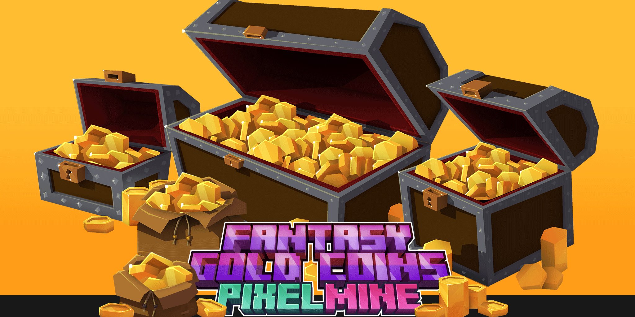 PixelMine | Fantasy Coin Icons preview image