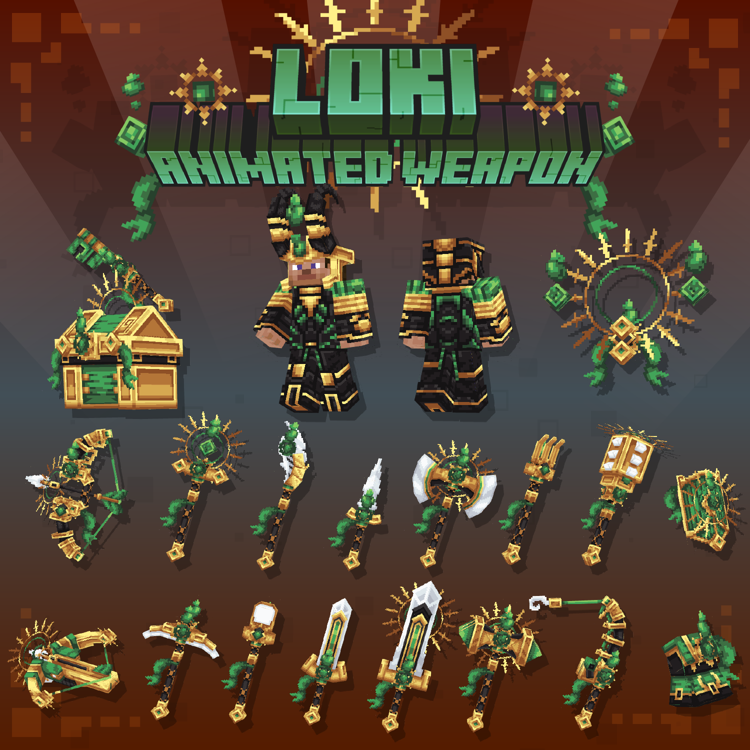 Loki Animated Weapon Set preview image