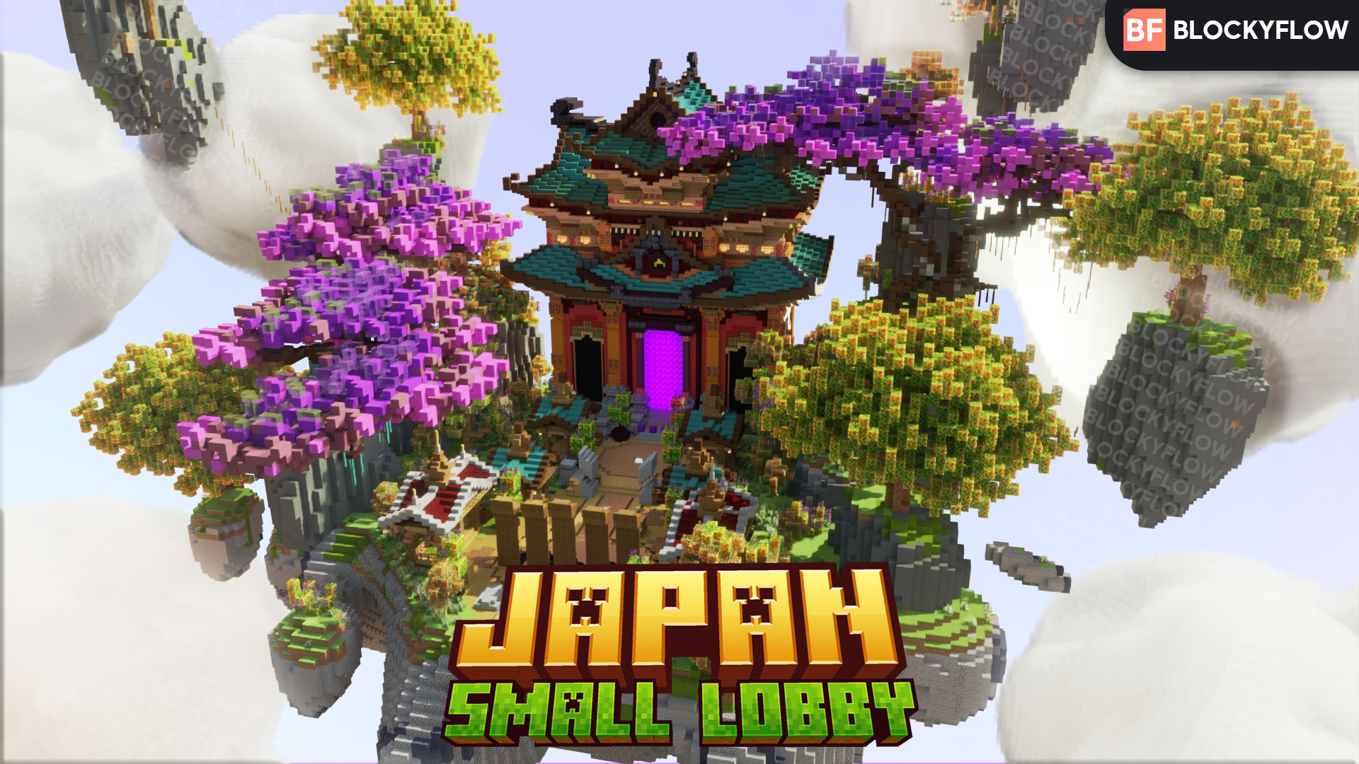 Japan Small Lobby or Skyblock Spawn preview image