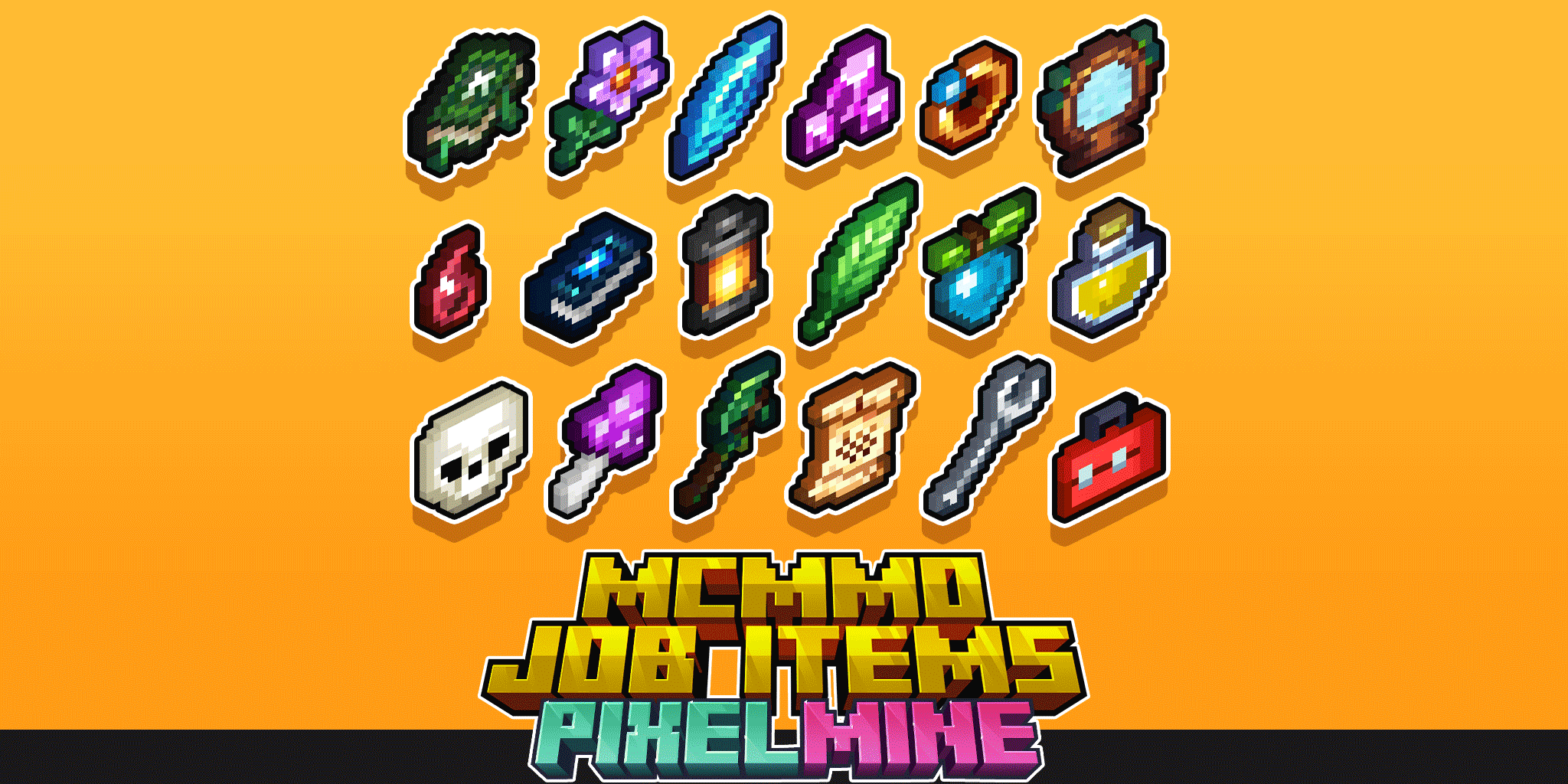 PixelMine | MCMMO Jobs Item Graphics preview image