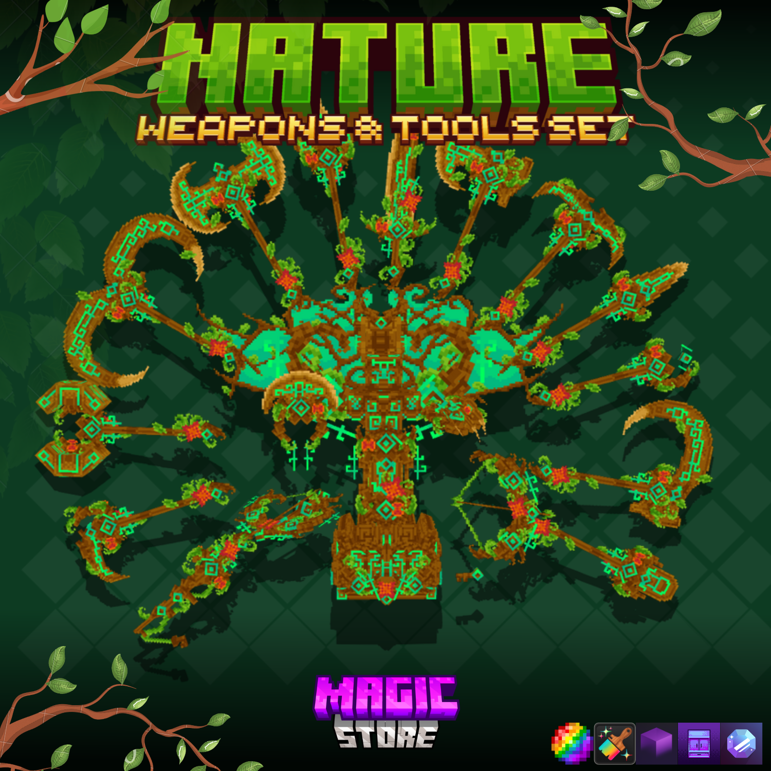 Nature Weapons & Tools & Cosmetics 32x Vol.2 preview image