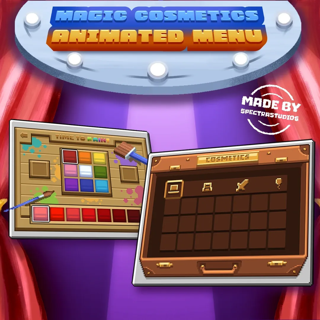 Magic Cosmetics wardrobe Room GUI menu