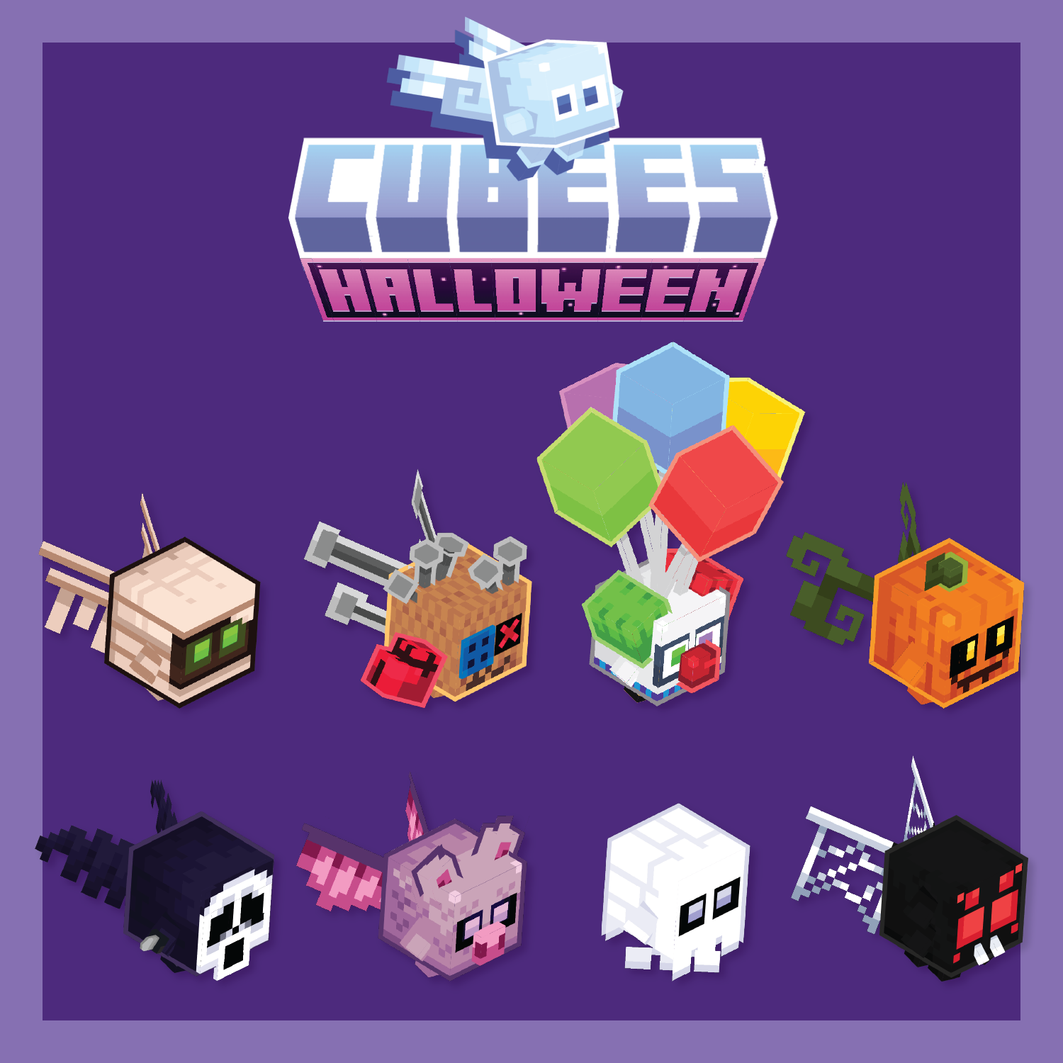 Cubees Halloween Pack - Pets & companions preview image
