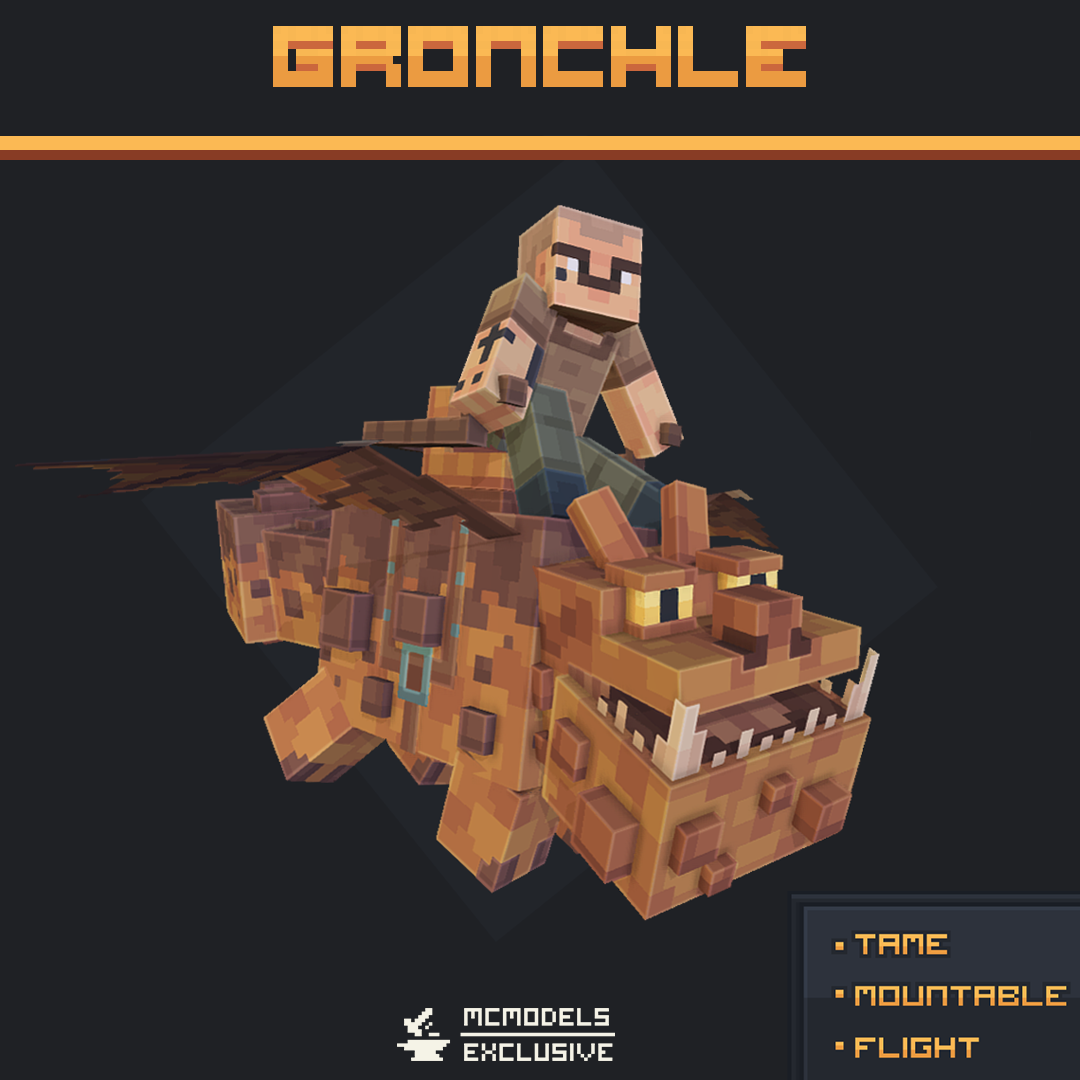 Gronckle - Mount Pack preview image