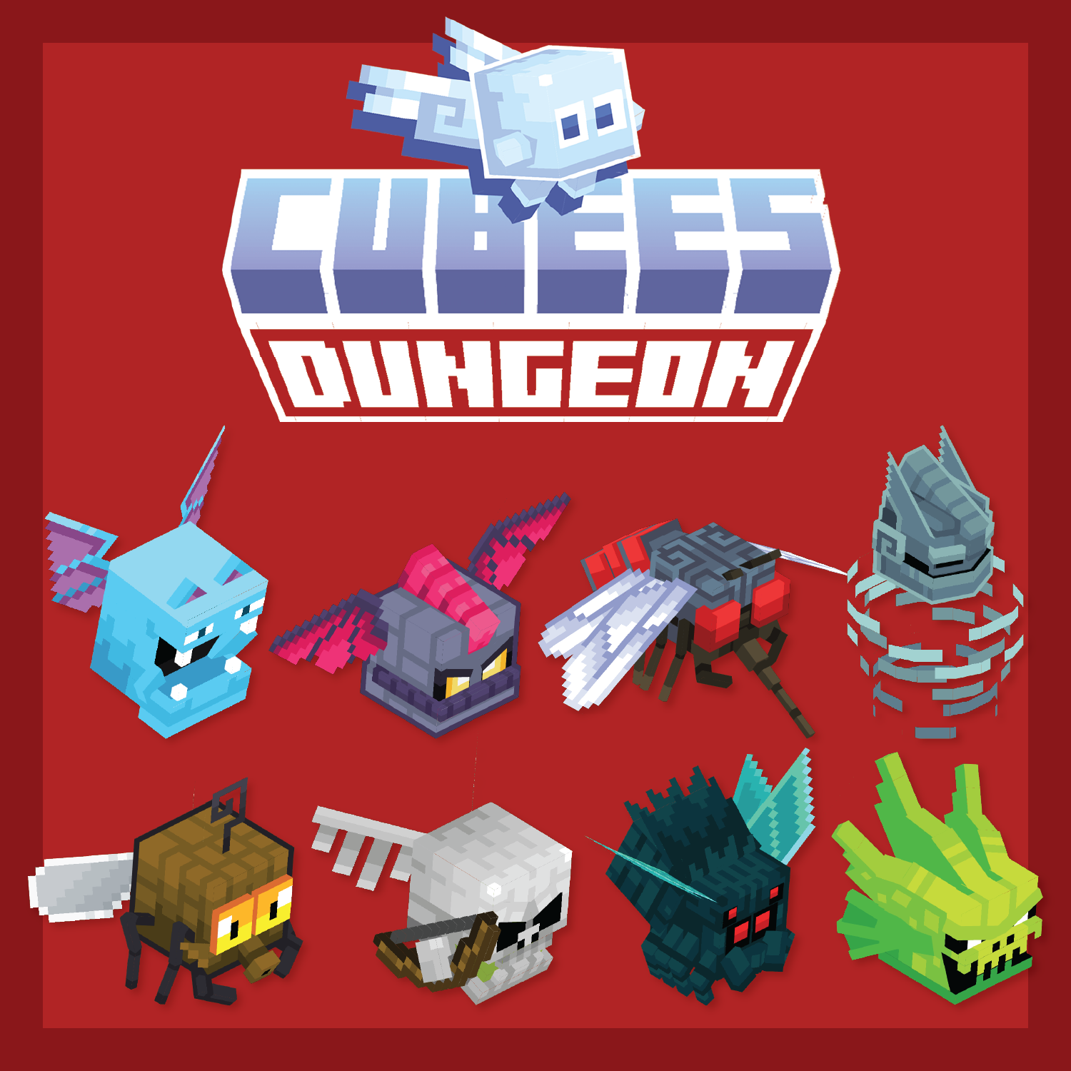 Cubees Dungeon Pack - Pets & companions preview image