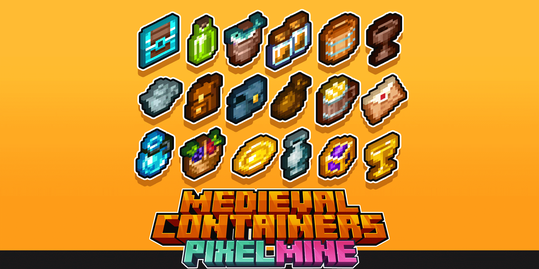 PixelMine | Medieval Container Graphics preview image