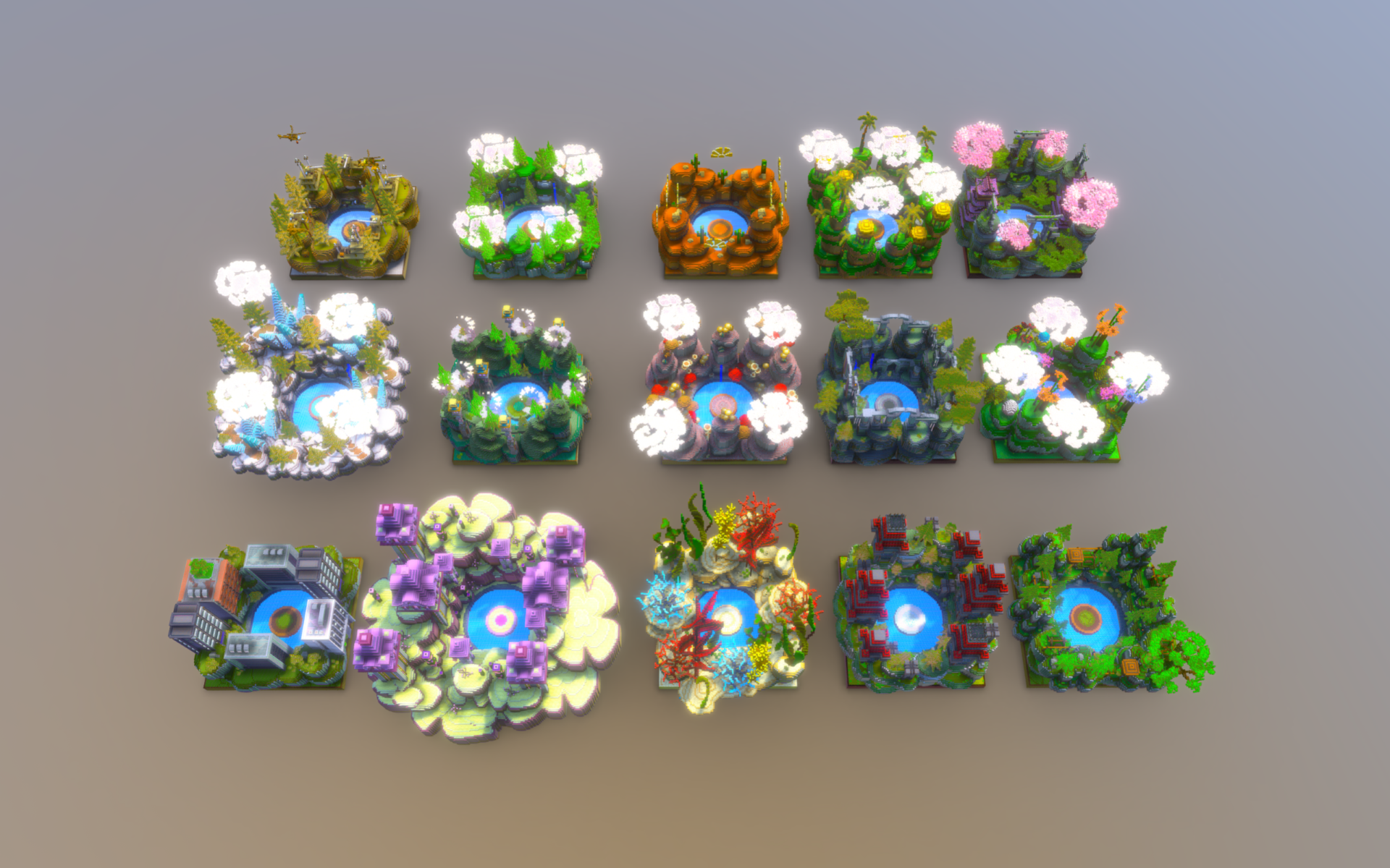 15 Sumo PvP Arenas | Pack preview image