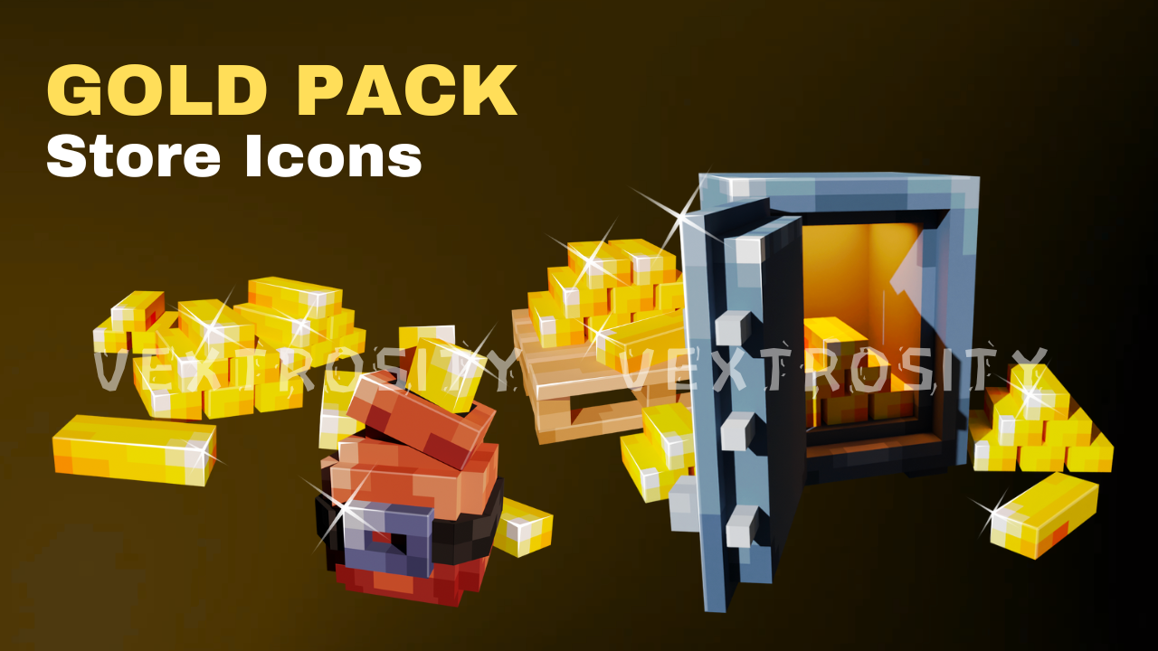 GOLD PACK - Store Icons
