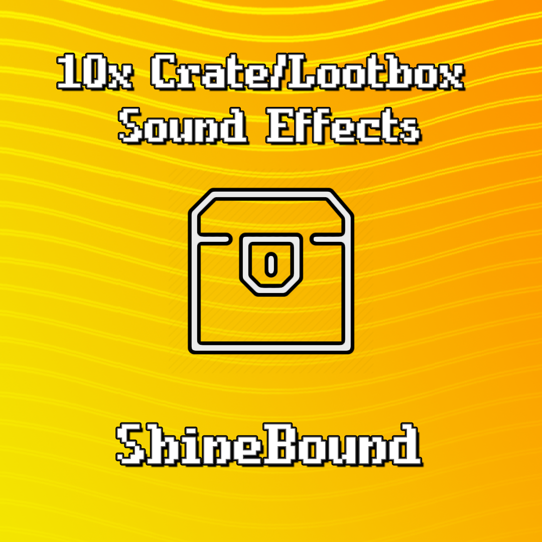 10x Crate/Lootbox Sound Effects Vol. 1 preview image