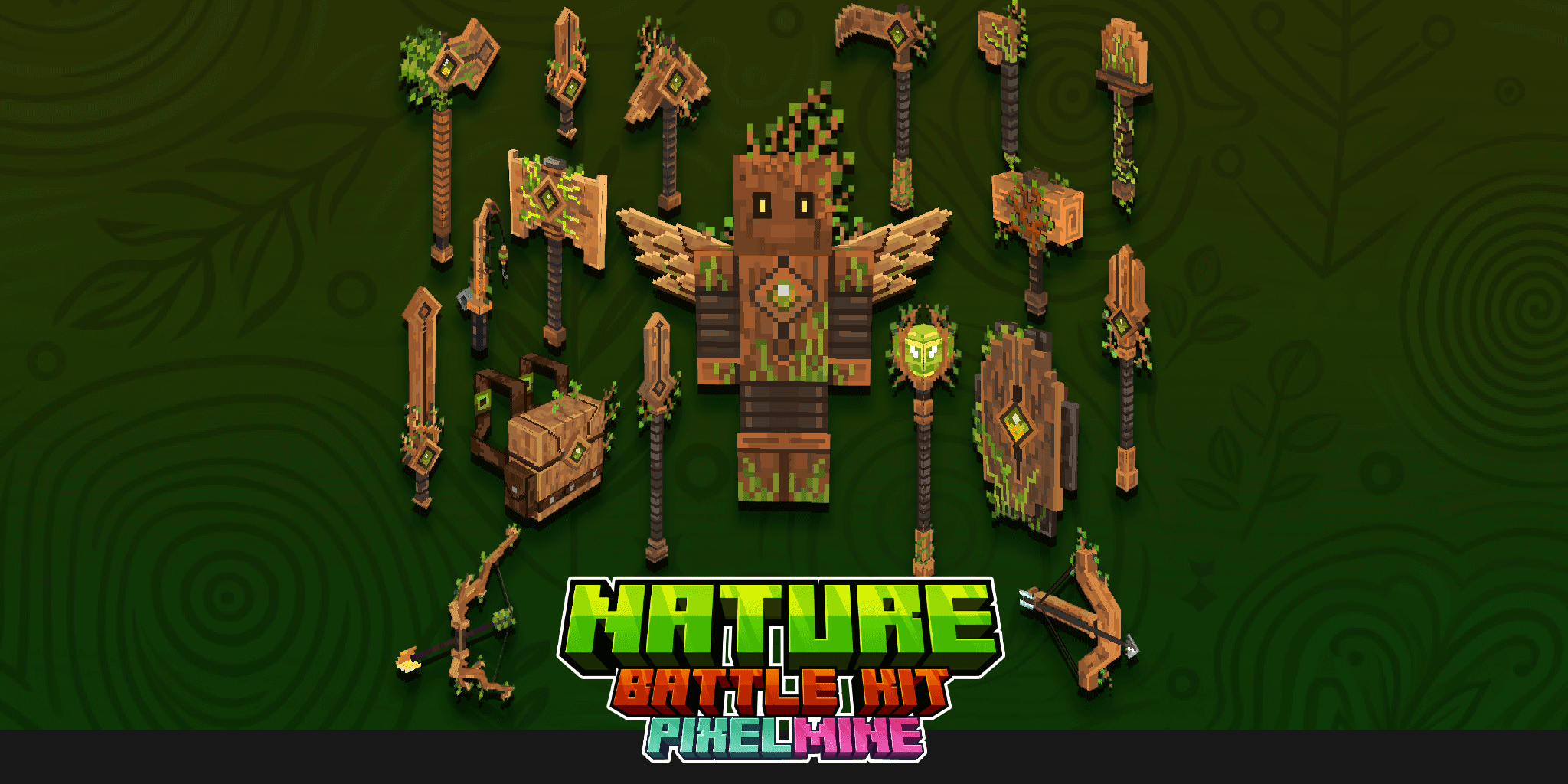 PixelMine | Nature Battle Kit Models preview image