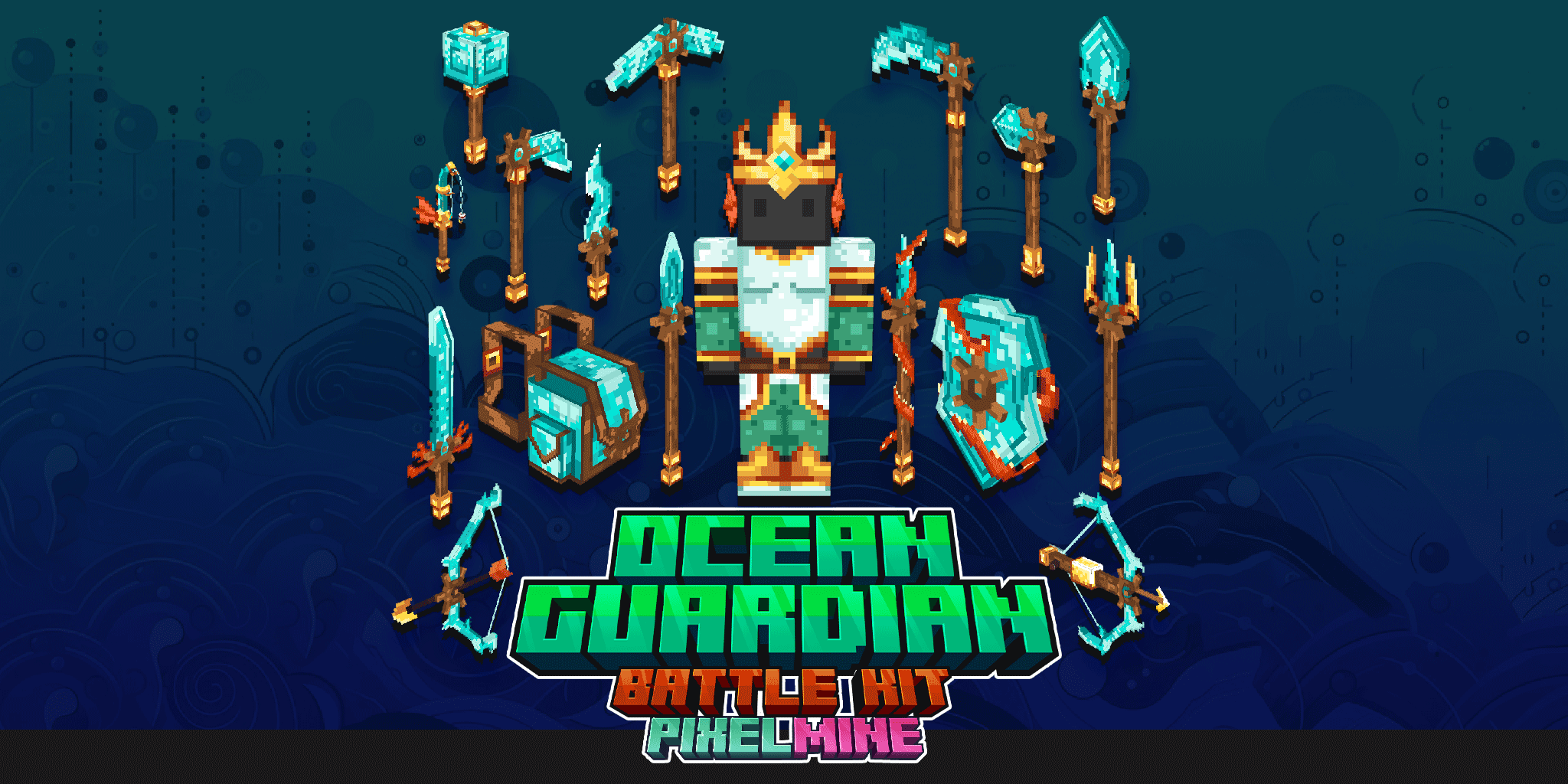 PixelMine | Ocean Guardian Battle Kit Models preview image