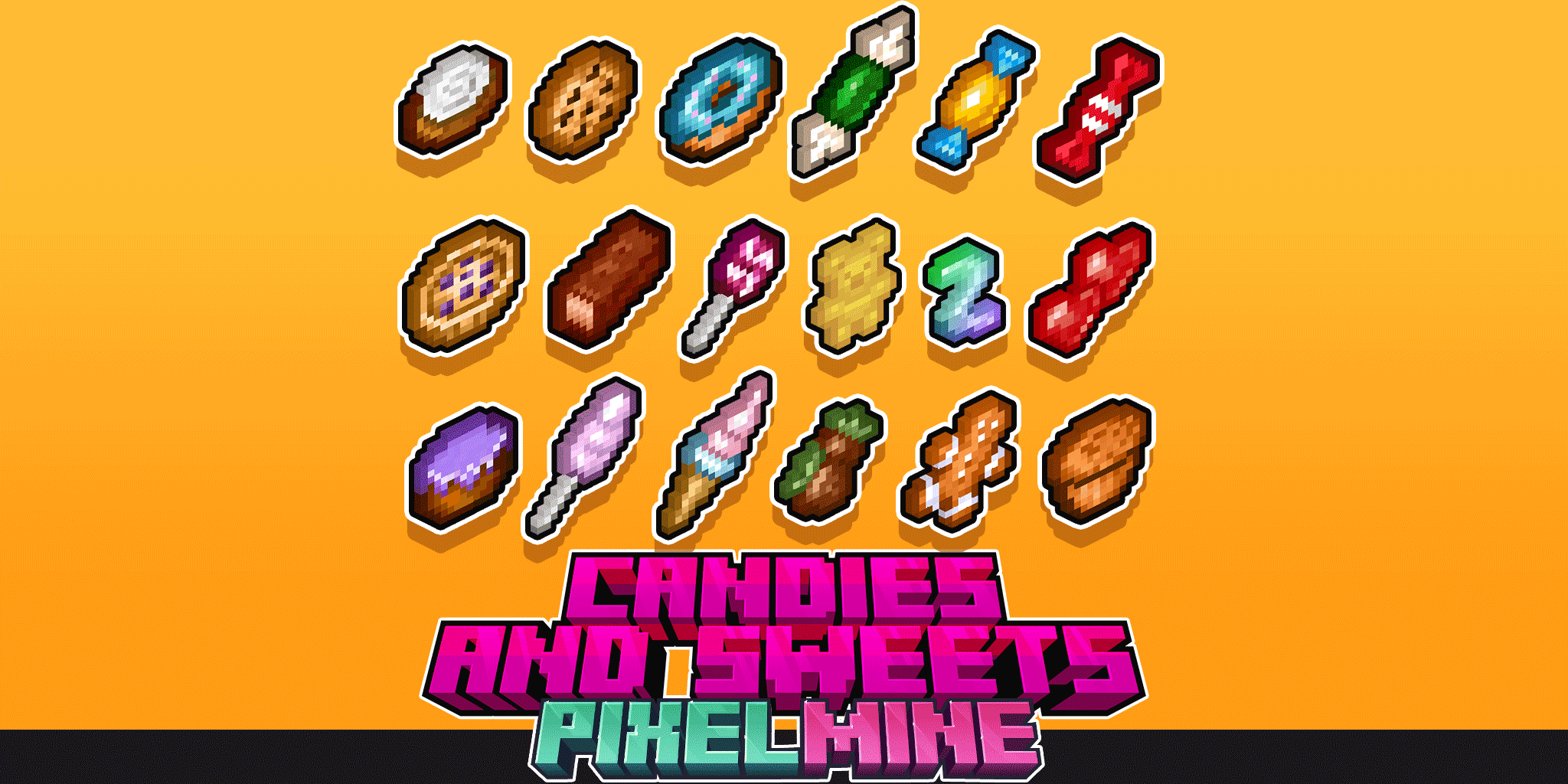 PixelMine | Candy and Sweets Graphics preview image