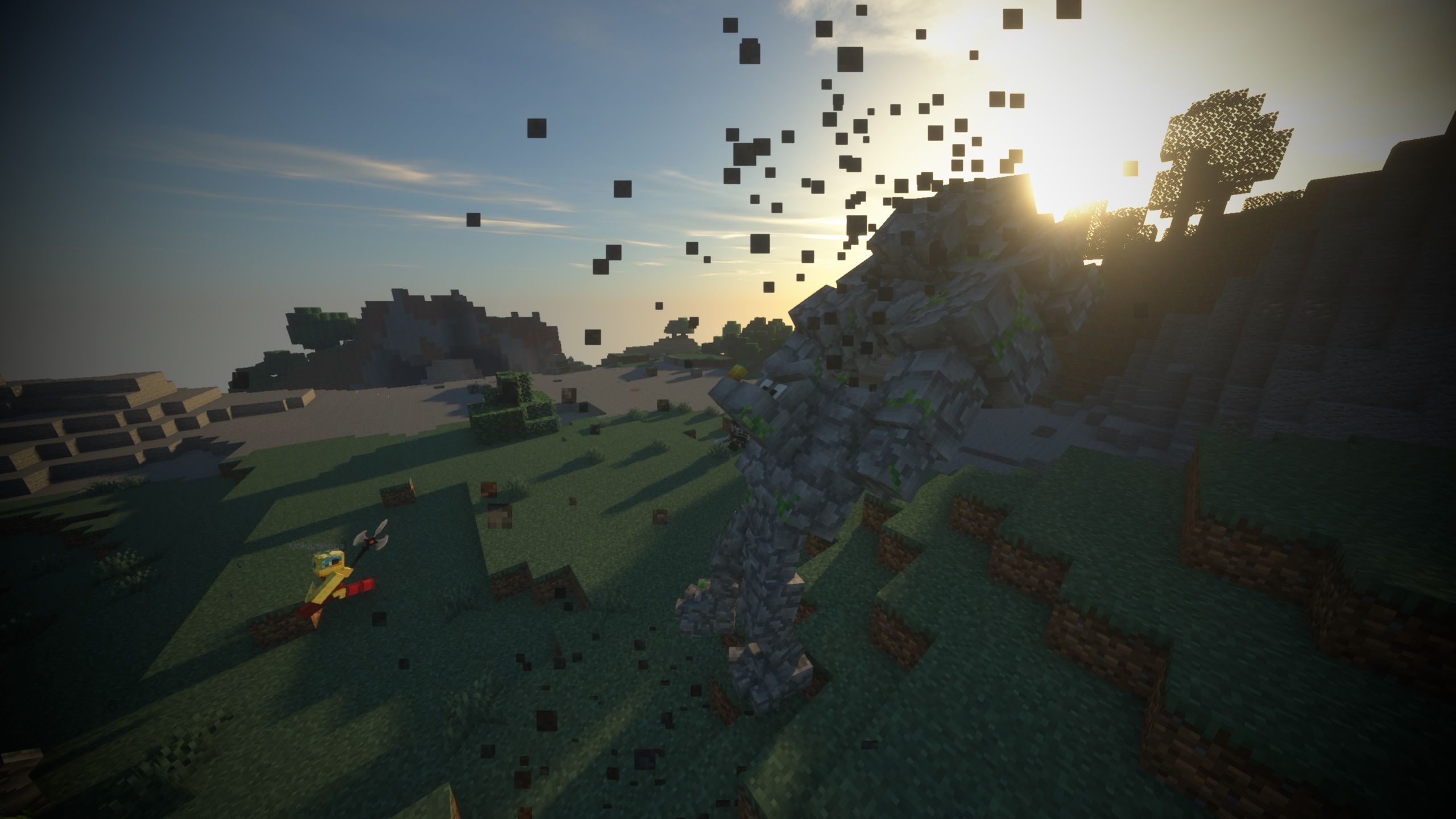 Crackler tossing a mega boulder