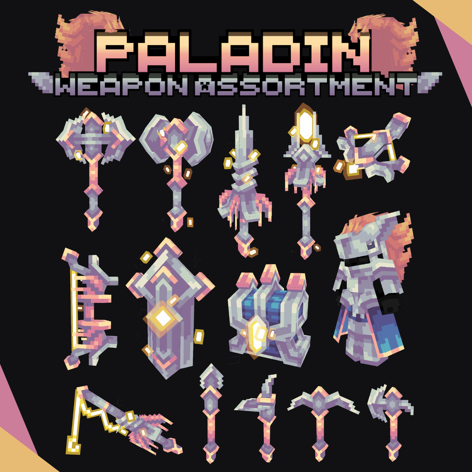 Paladin Weapon Assortment  preview image