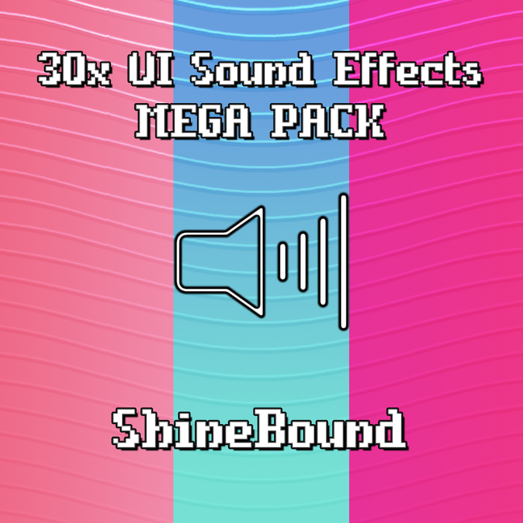 30x UI Sound Effects MEGA PACK preview image