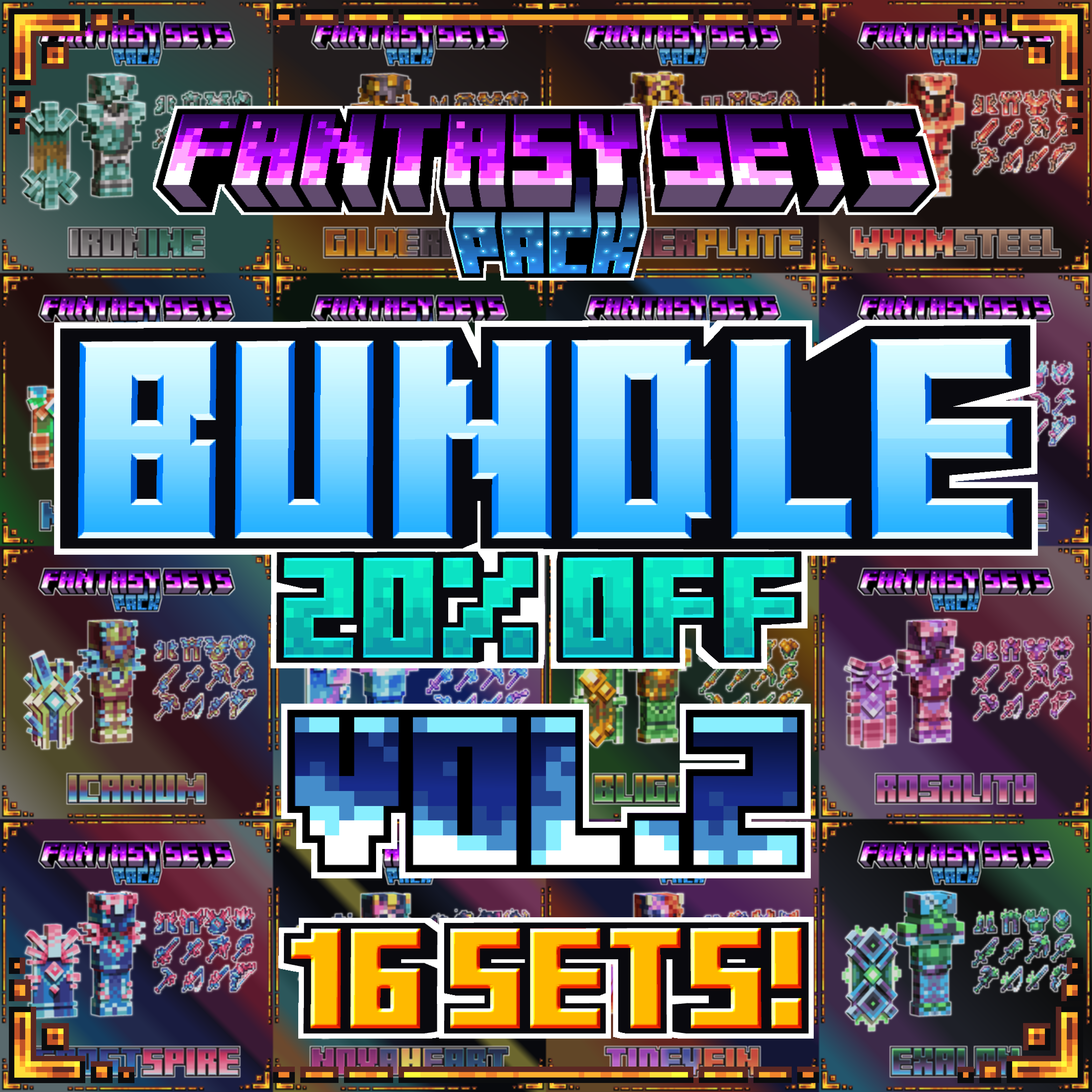 16 Fantasy Sets VOL2 | BUNDLE 20% OFF preview image