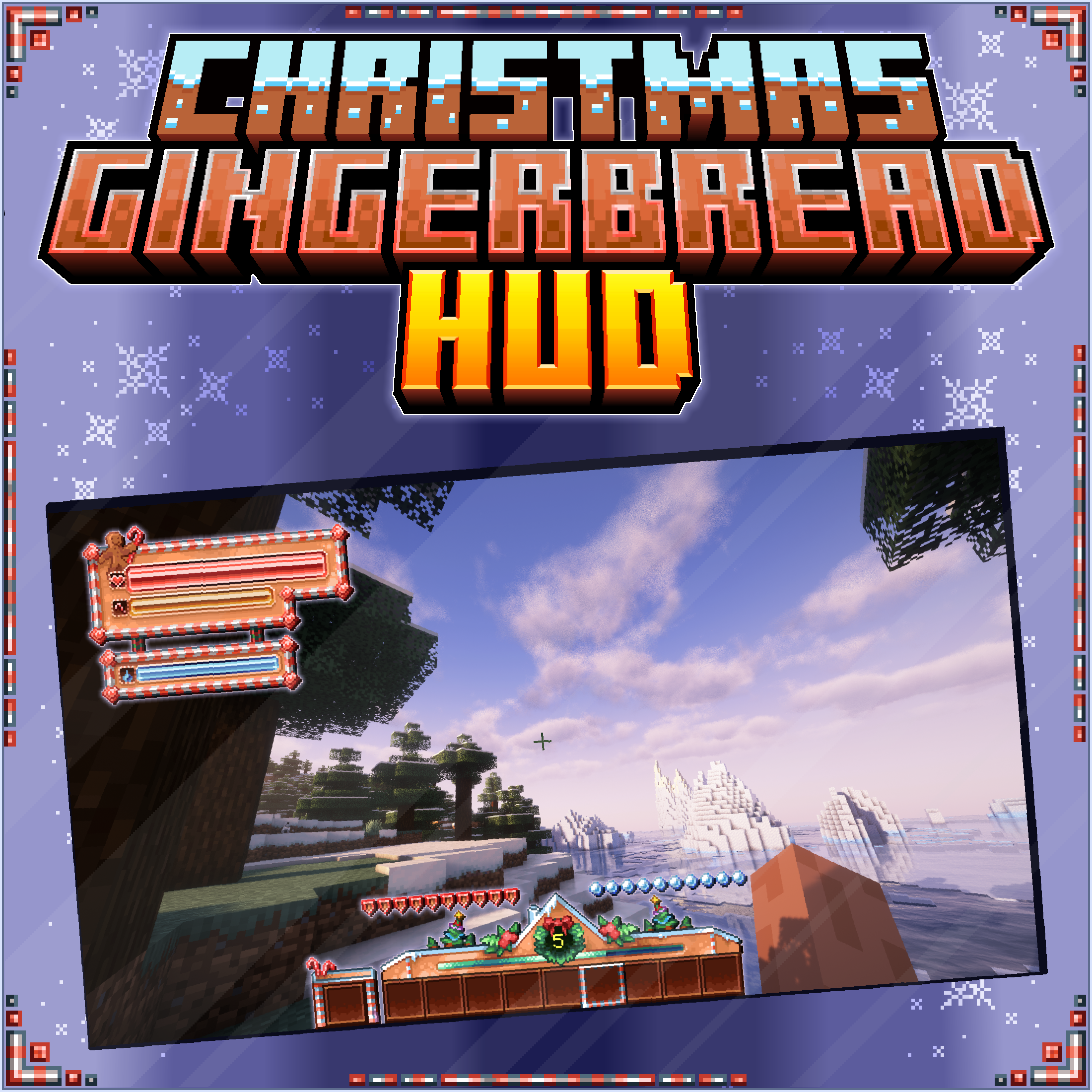 Christmas HUD | GingerBread preview image