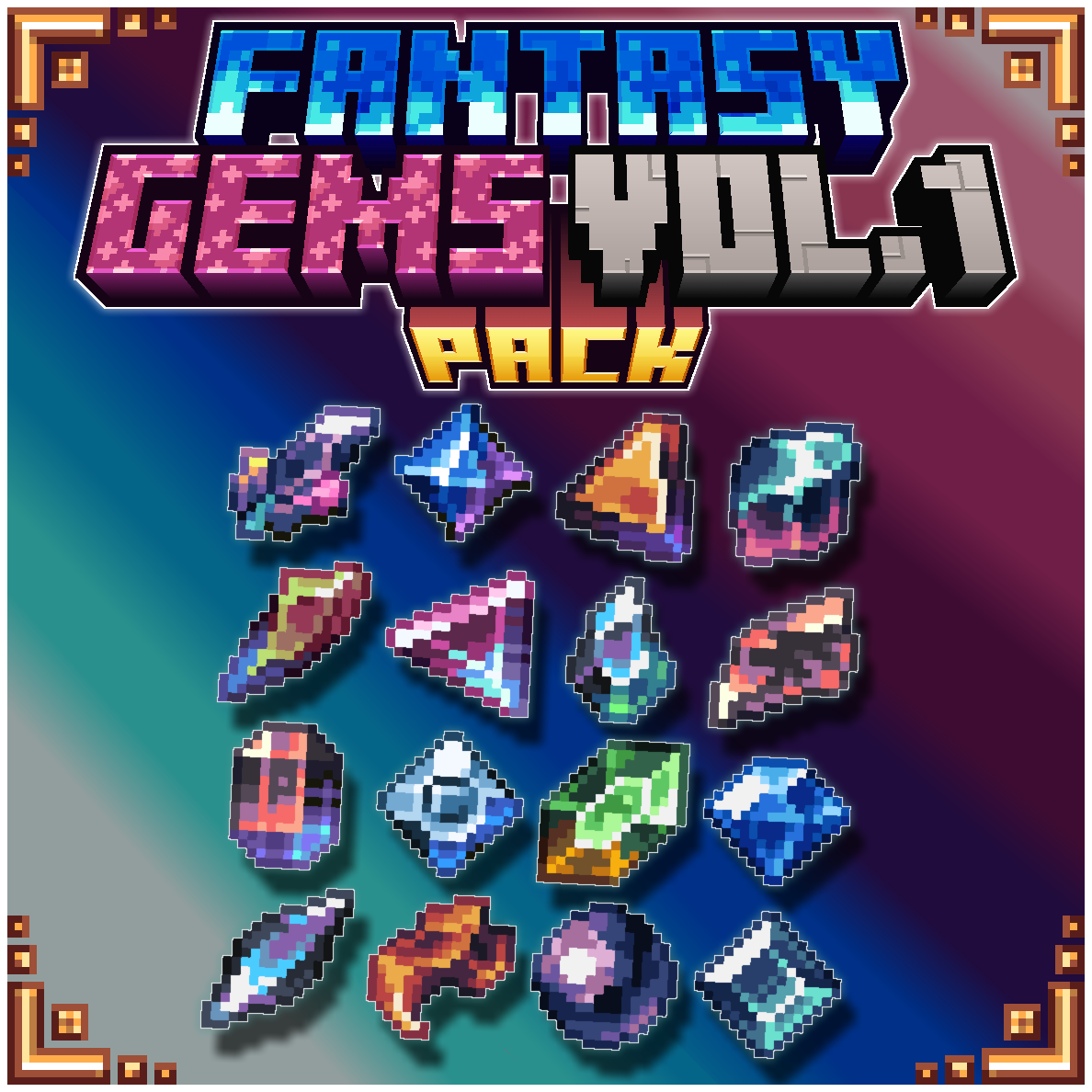 Fantasy Gems Pack Vol 1 preview image