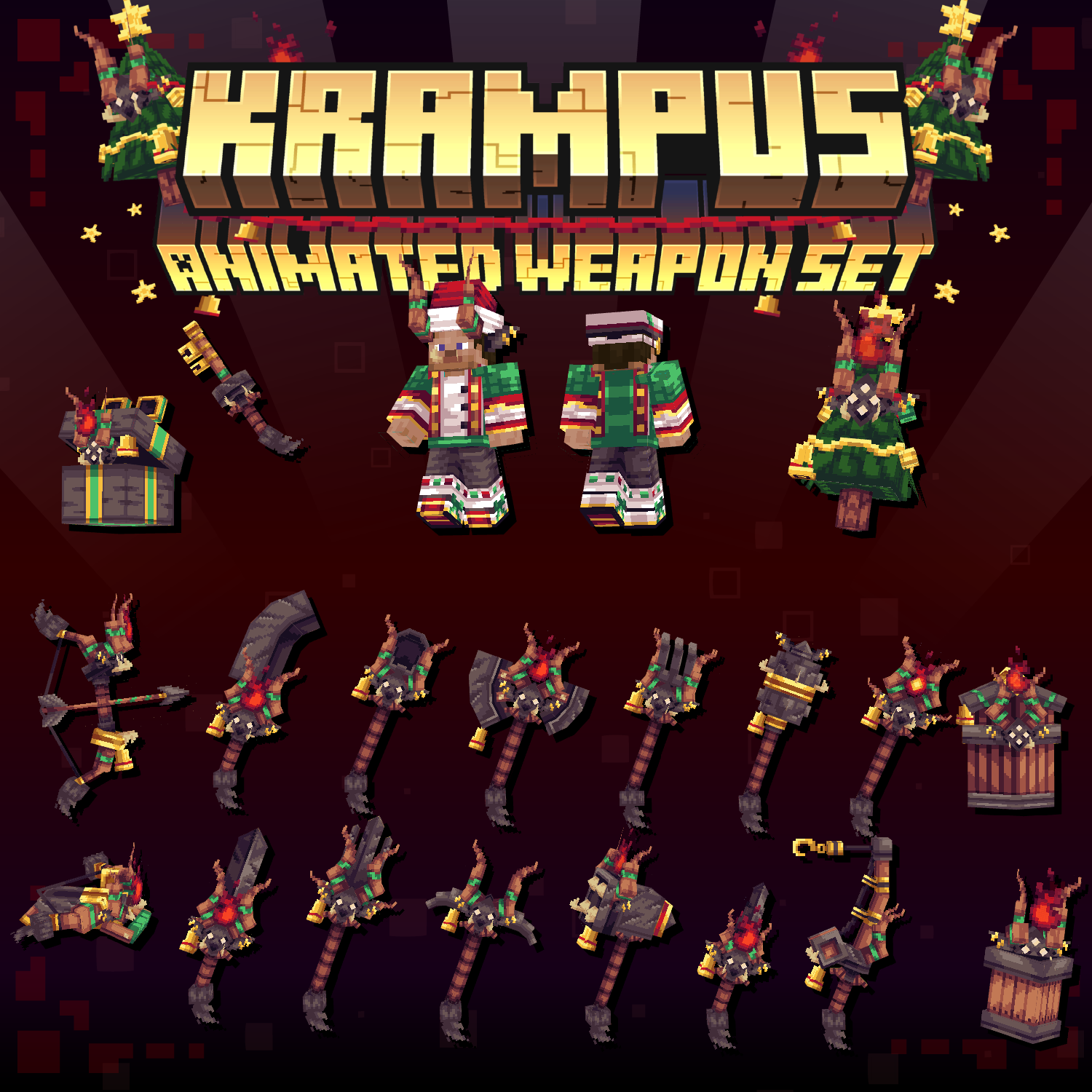 Krampus | Christmas Nightmare | Animated Weapon Set preview image