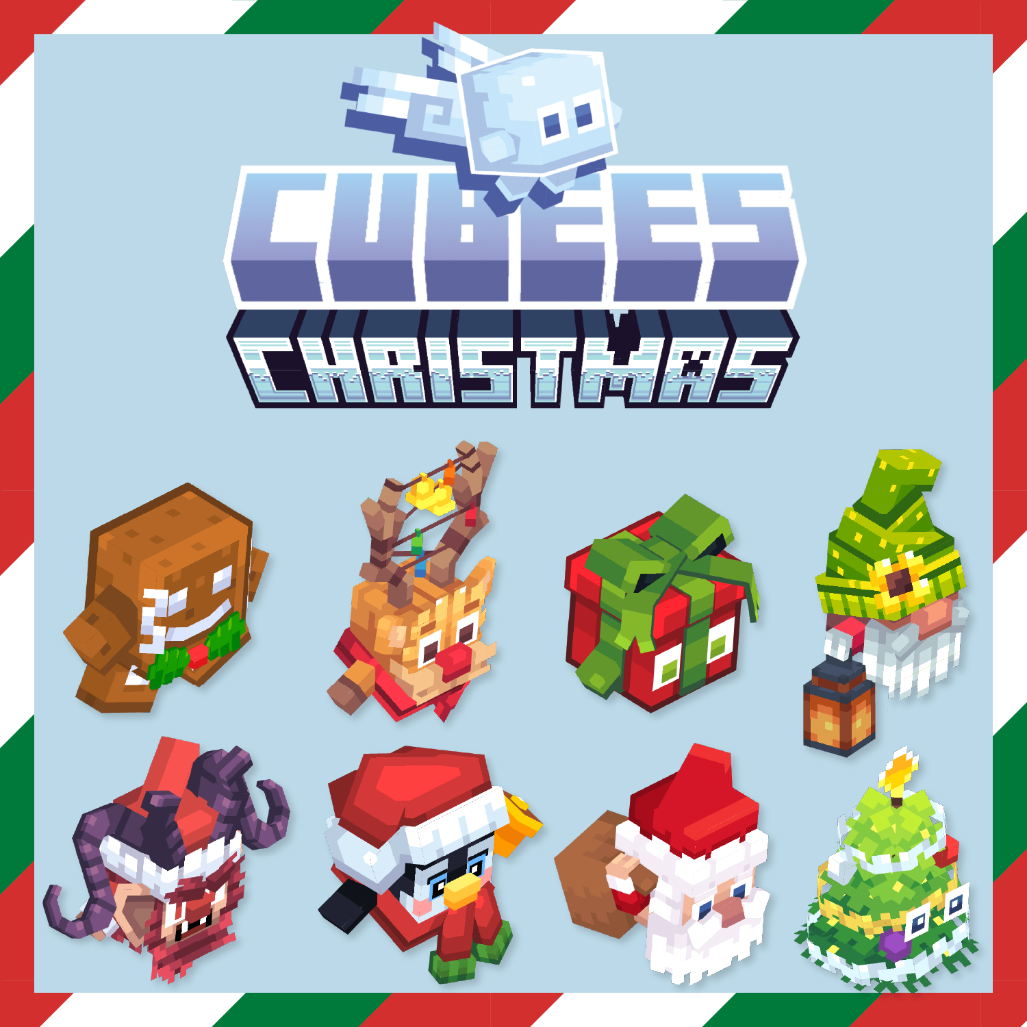 Cubees Christmas Pack - Pets & companions preview image