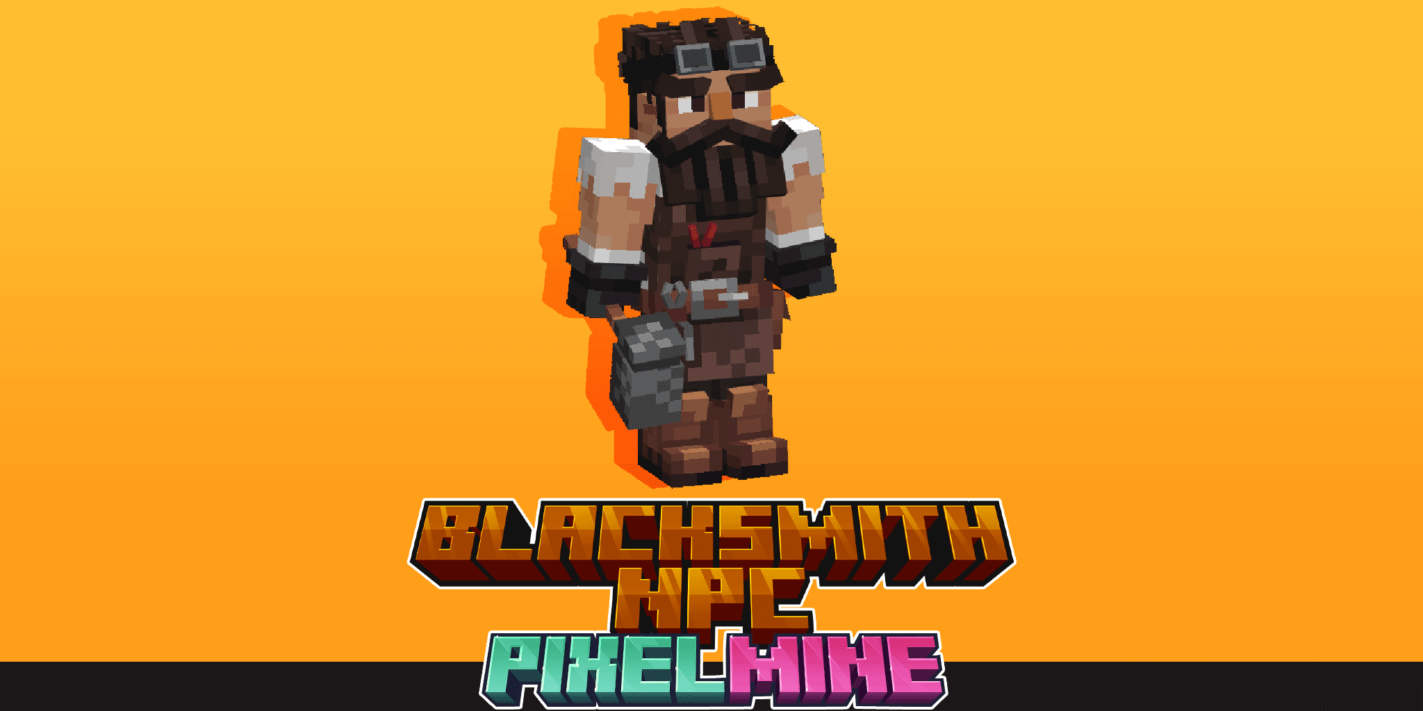 PixelMine | Blacksmith NPC Model preview image