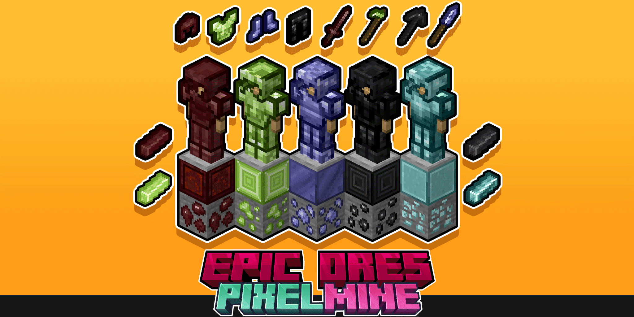 PixelMine | Epic Ores Graphics preview image
