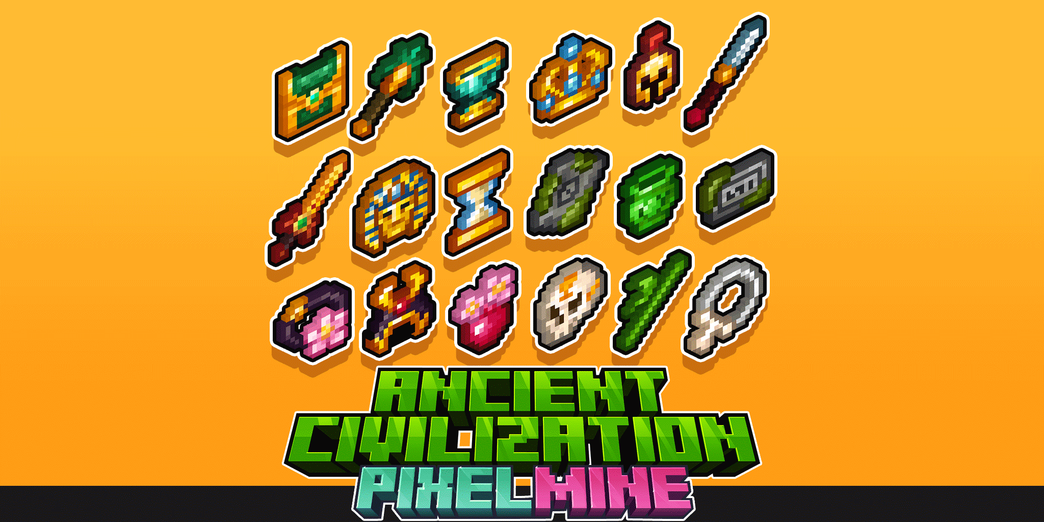 PixelMine | Ancient Civilization Graphics preview image