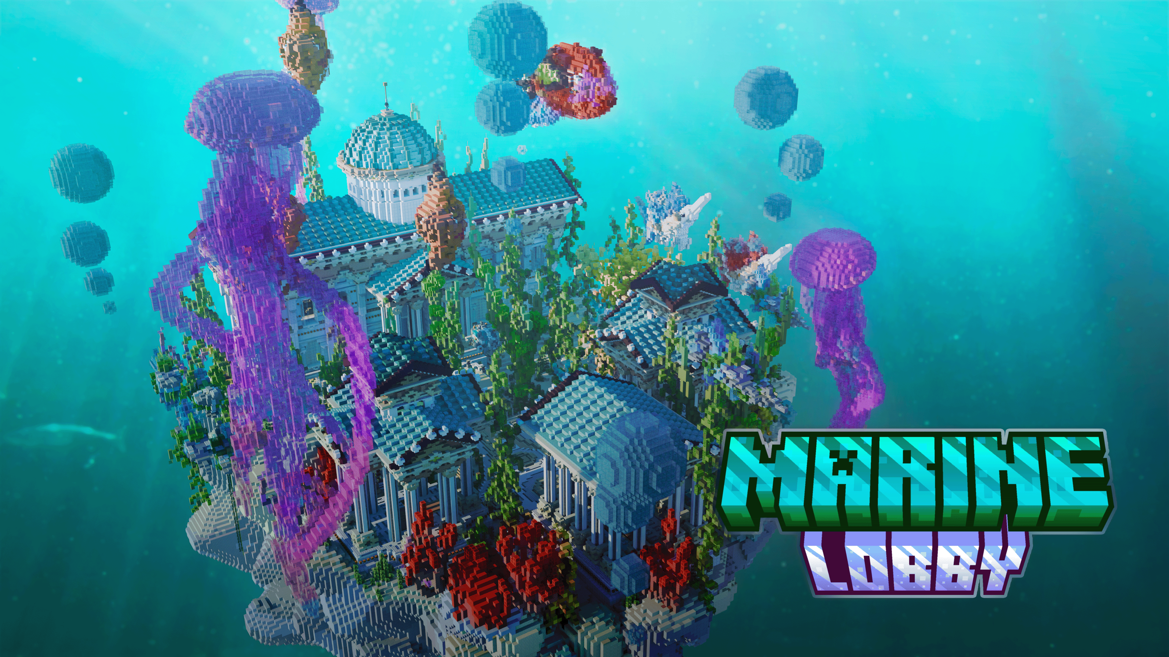 Marine Lobby or Skyblock spawn preview image
