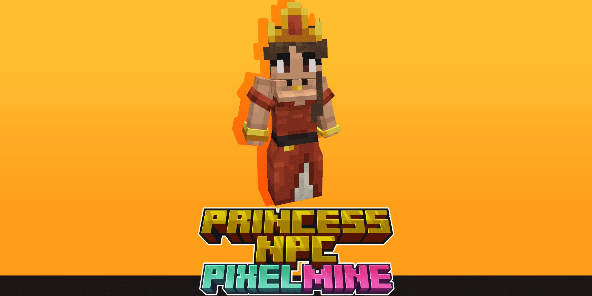 PixelMine | Princess NPC Model preview image