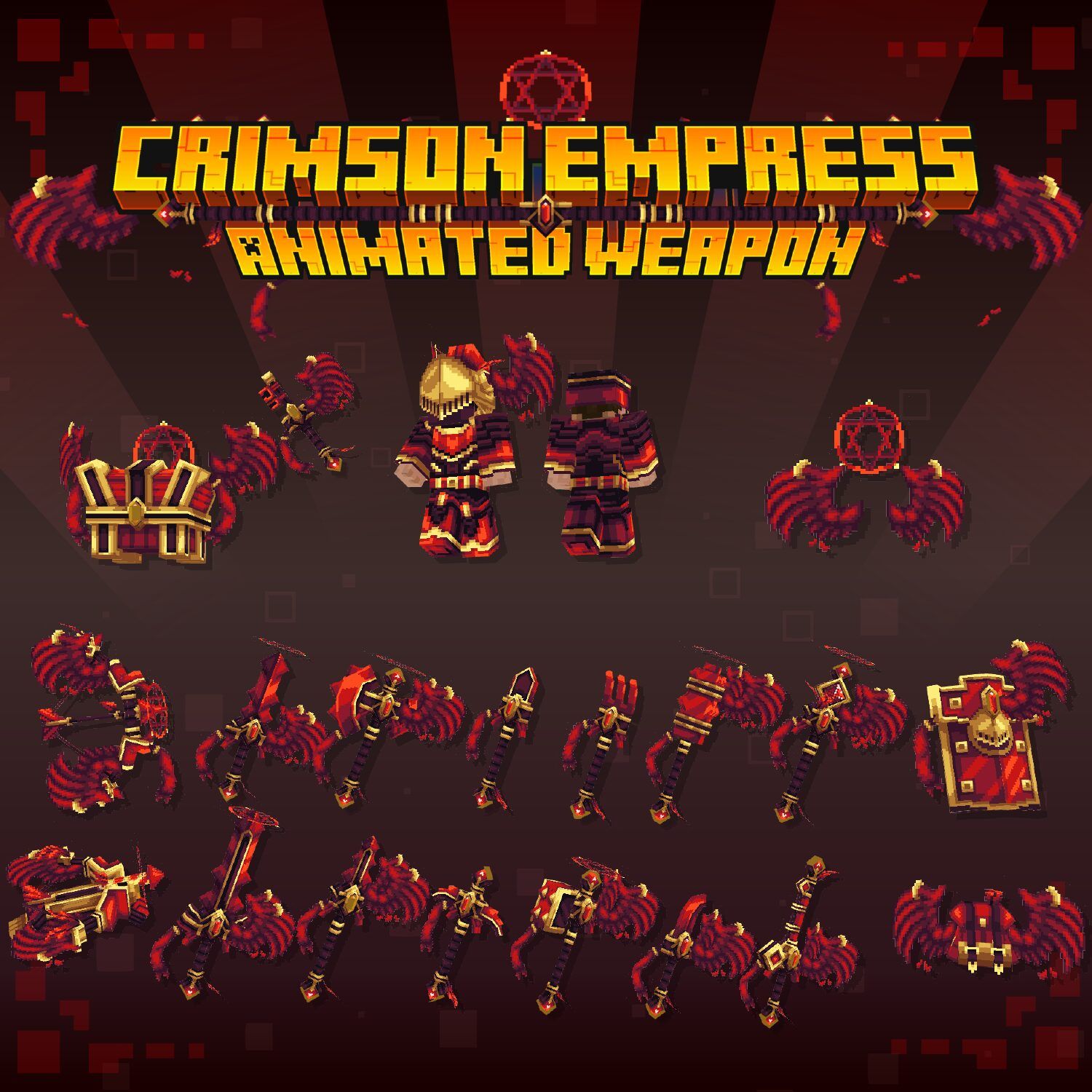 Crimson Empress Animated Weapon preview image