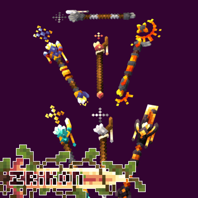 RPG Healer Wands Extended  preview image