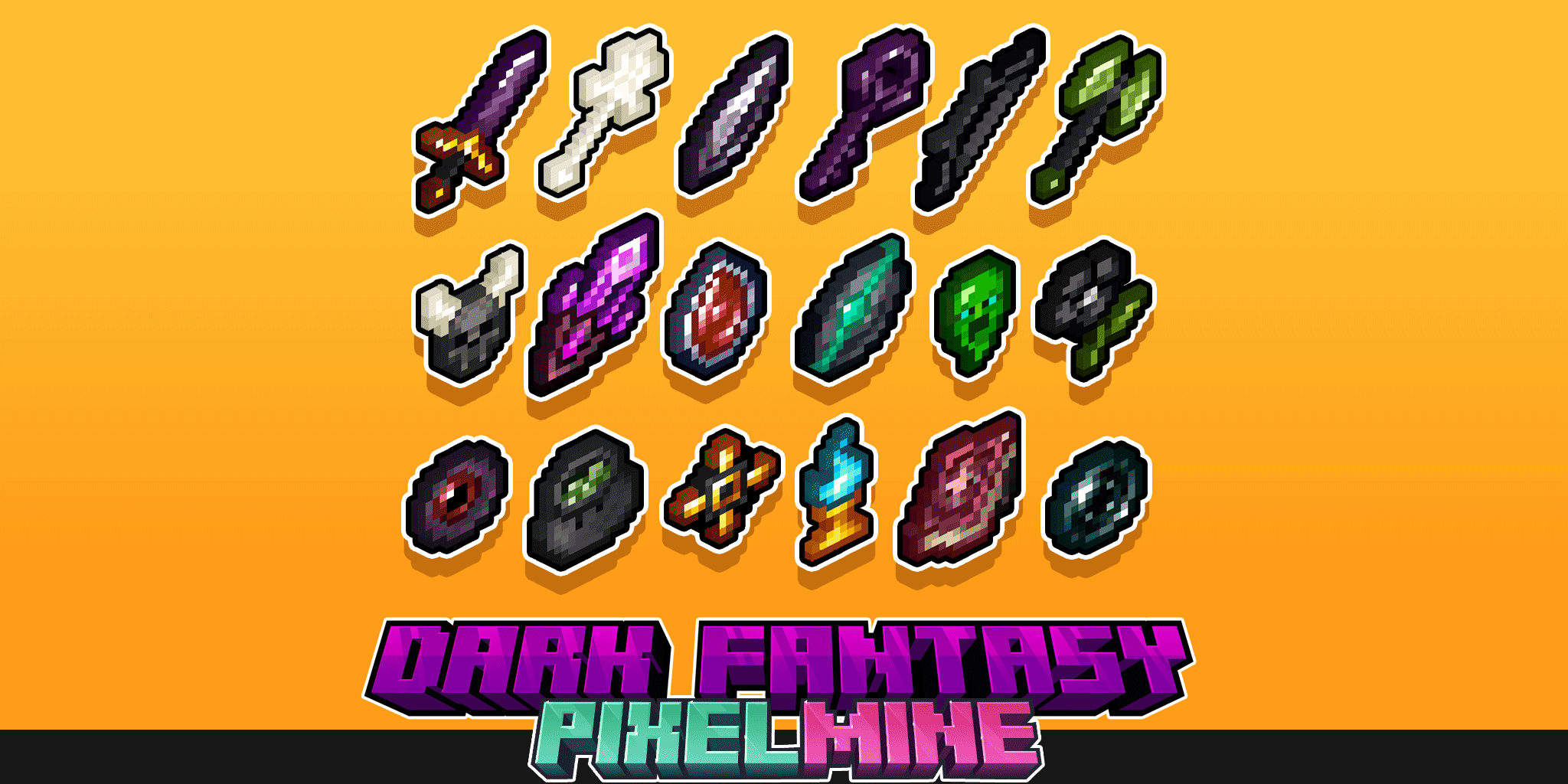 PixelMine | Dark Fantasy Graphics preview image