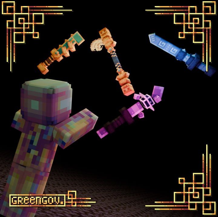 A pack of magical weapons! preview image