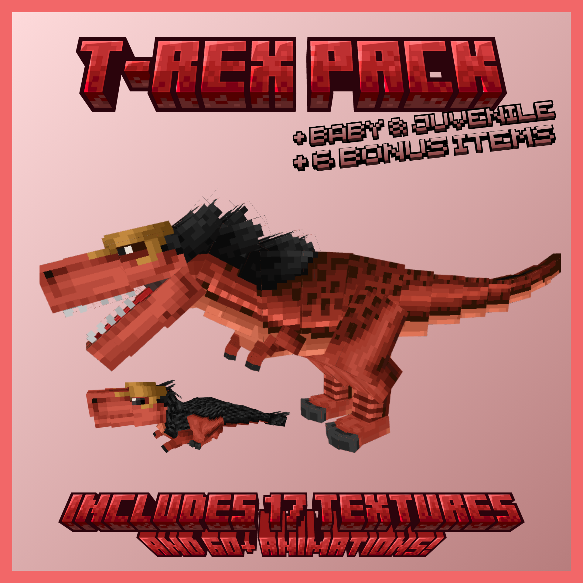 T-Rex pack poster