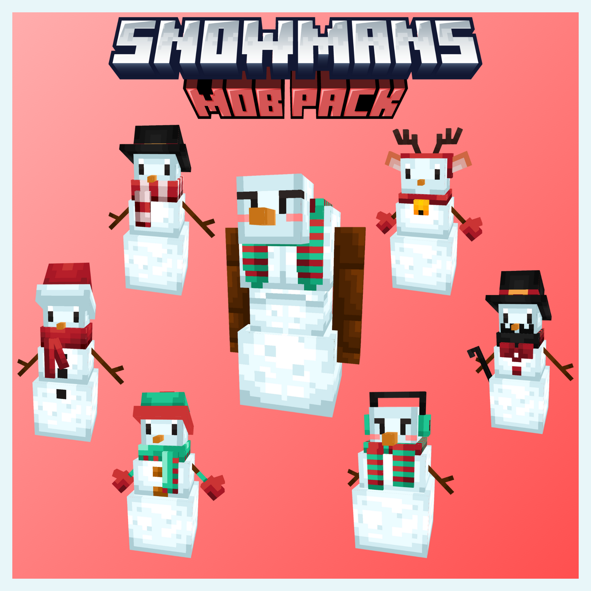 Snowmans mob pack poster