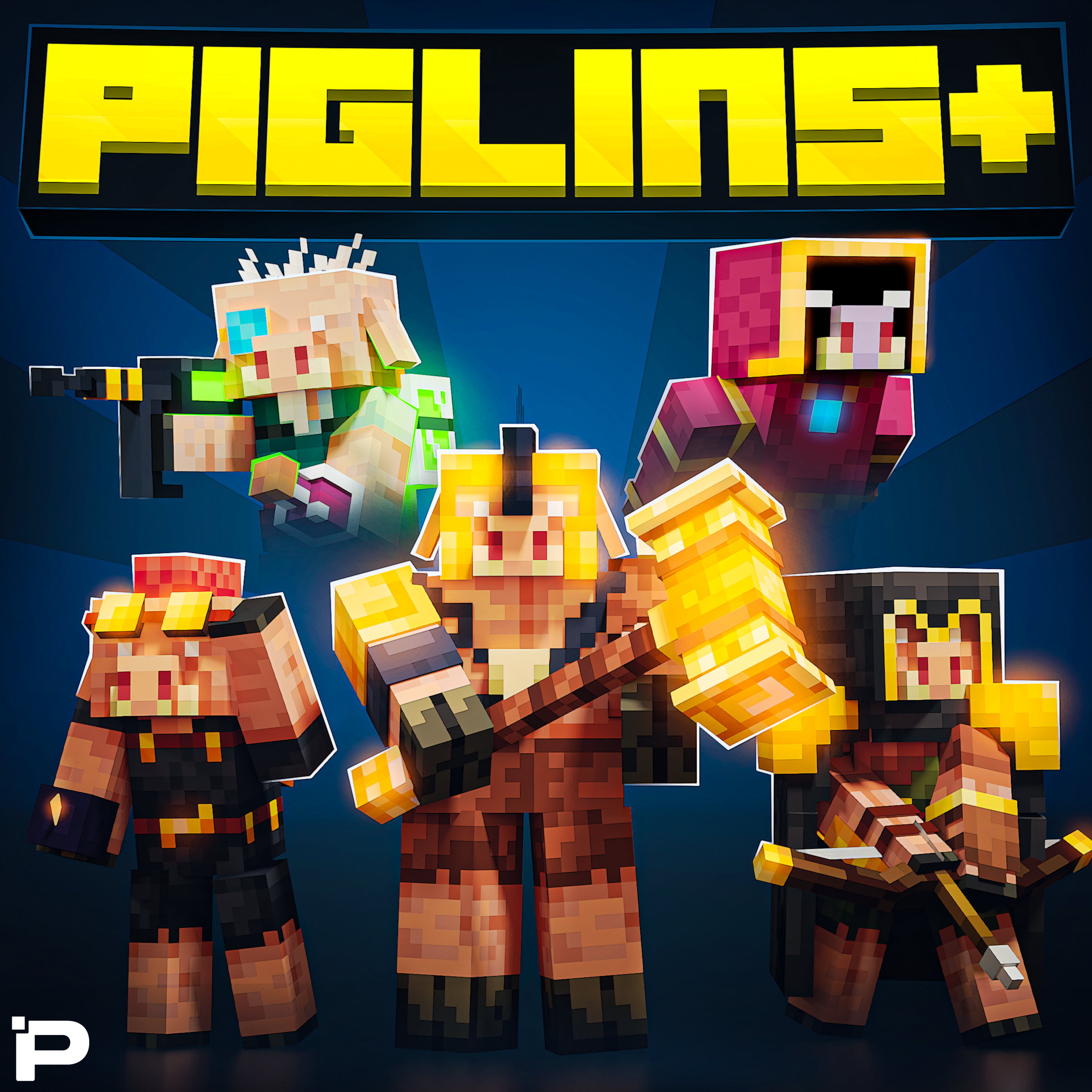 Piglins + preview image