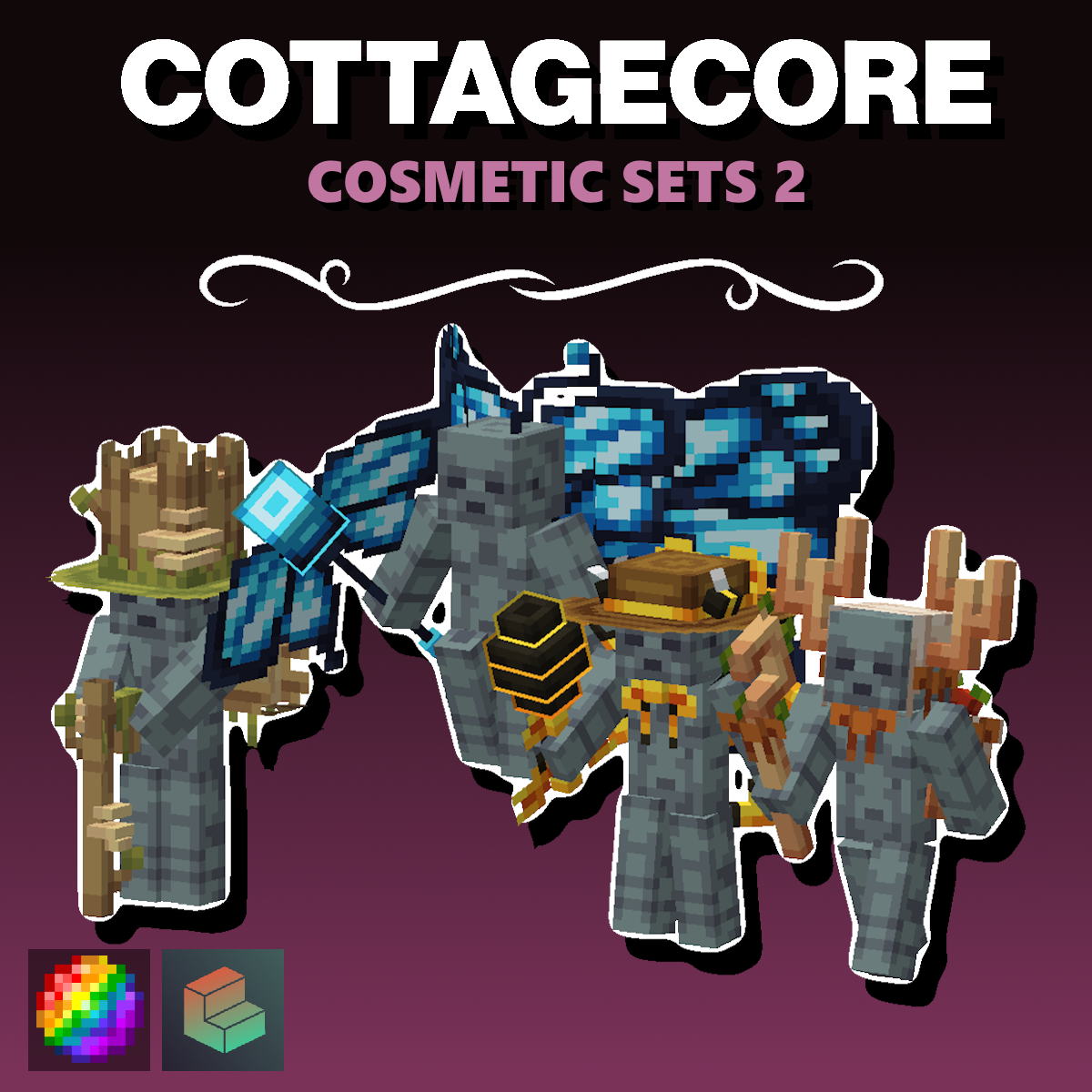 Cottagecore Cosmetic Sets 2 preview image