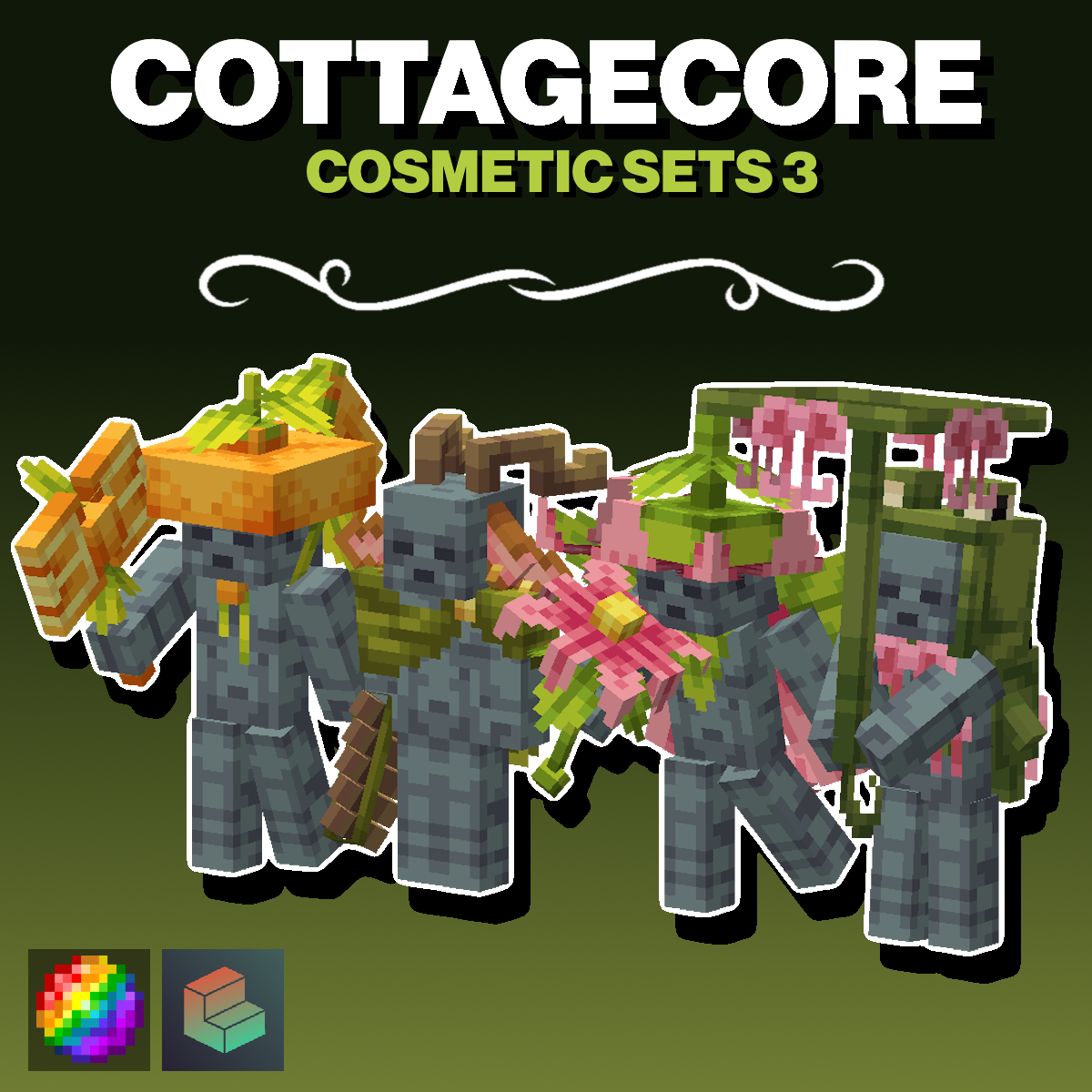 Cottagecore Cosmetic Sets 3 preview image