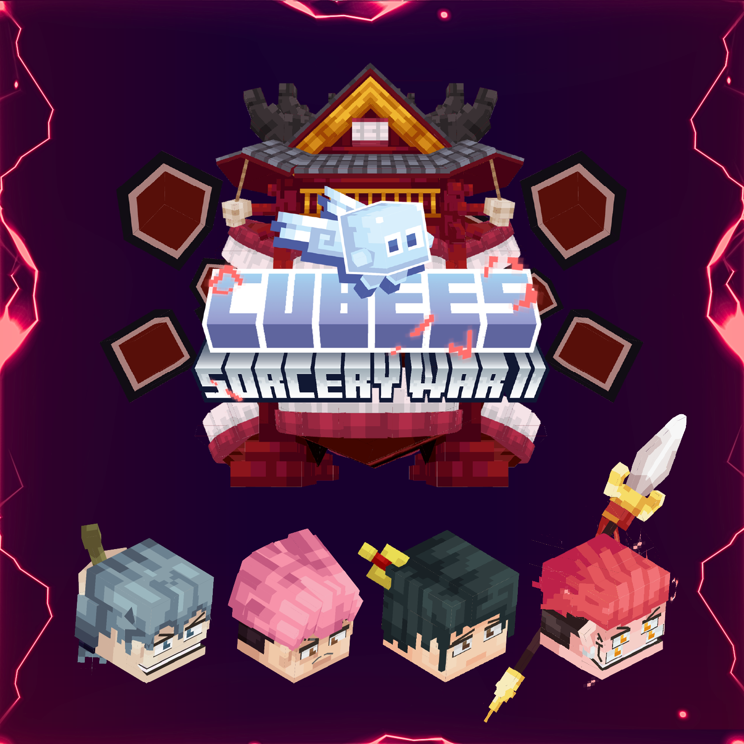 Cubees Sorcery War II Pack - Pets & companions preview image