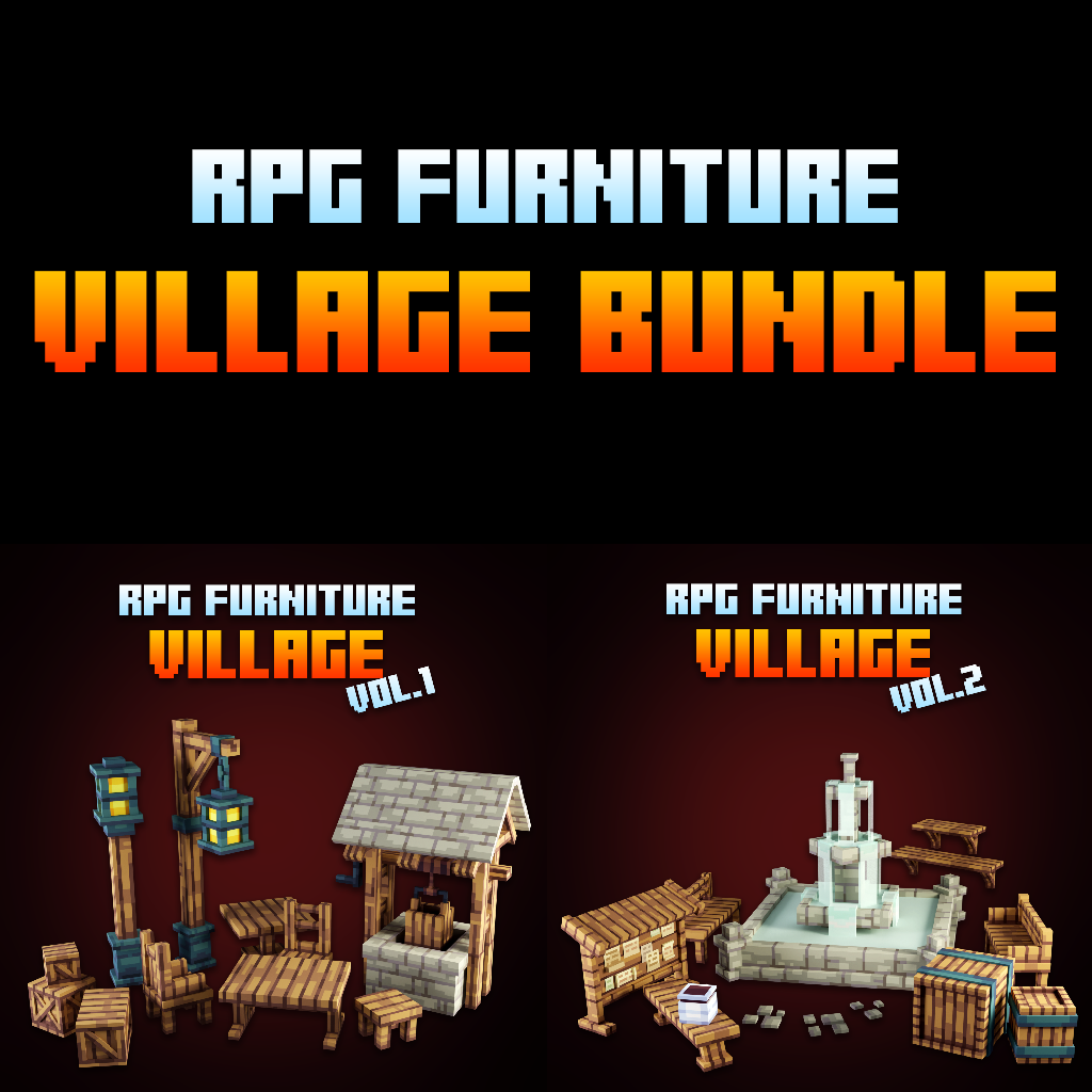 RPG Furniture | Village Bundle preview image