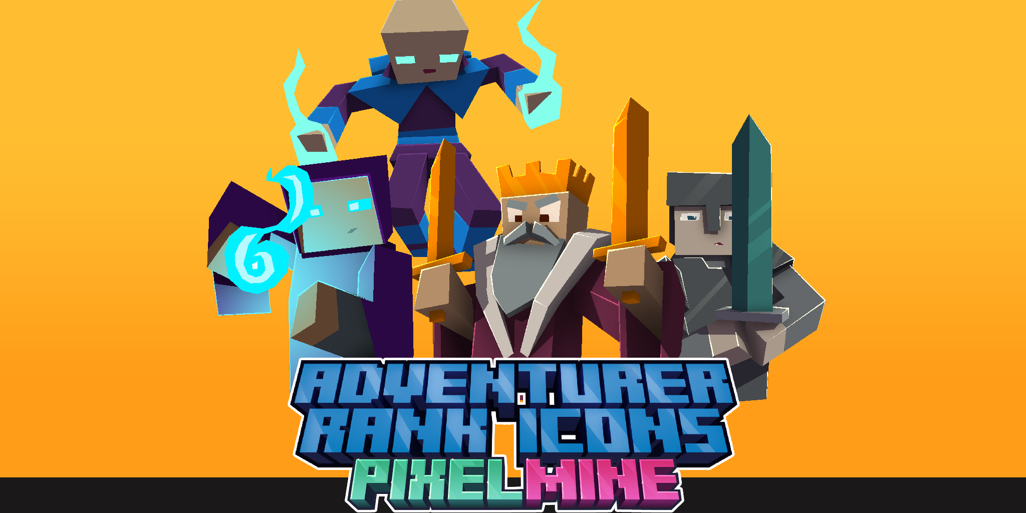 PixelMine | Adventurer Rank Icons preview image