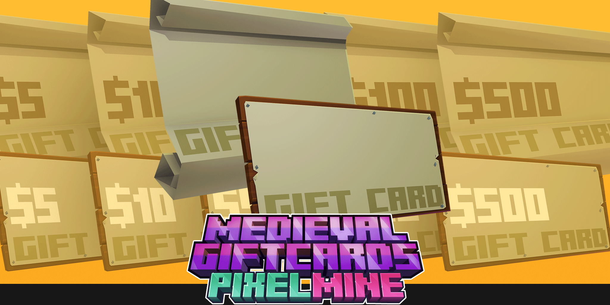 PixelMine | Medieval Giftcard Icons preview image