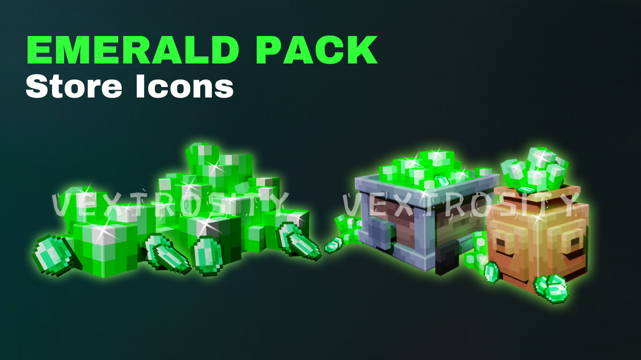 EMERALD PACK - Store Icons