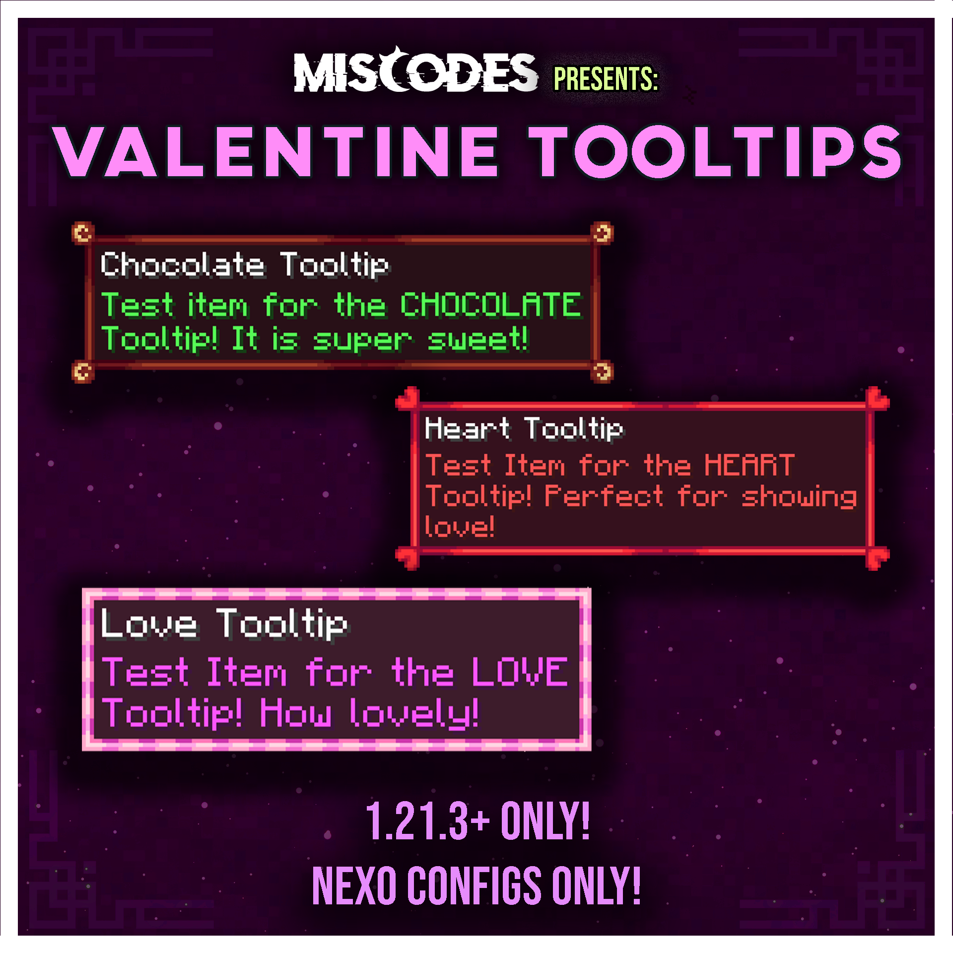 Misc's Valentines Tooltips preview image