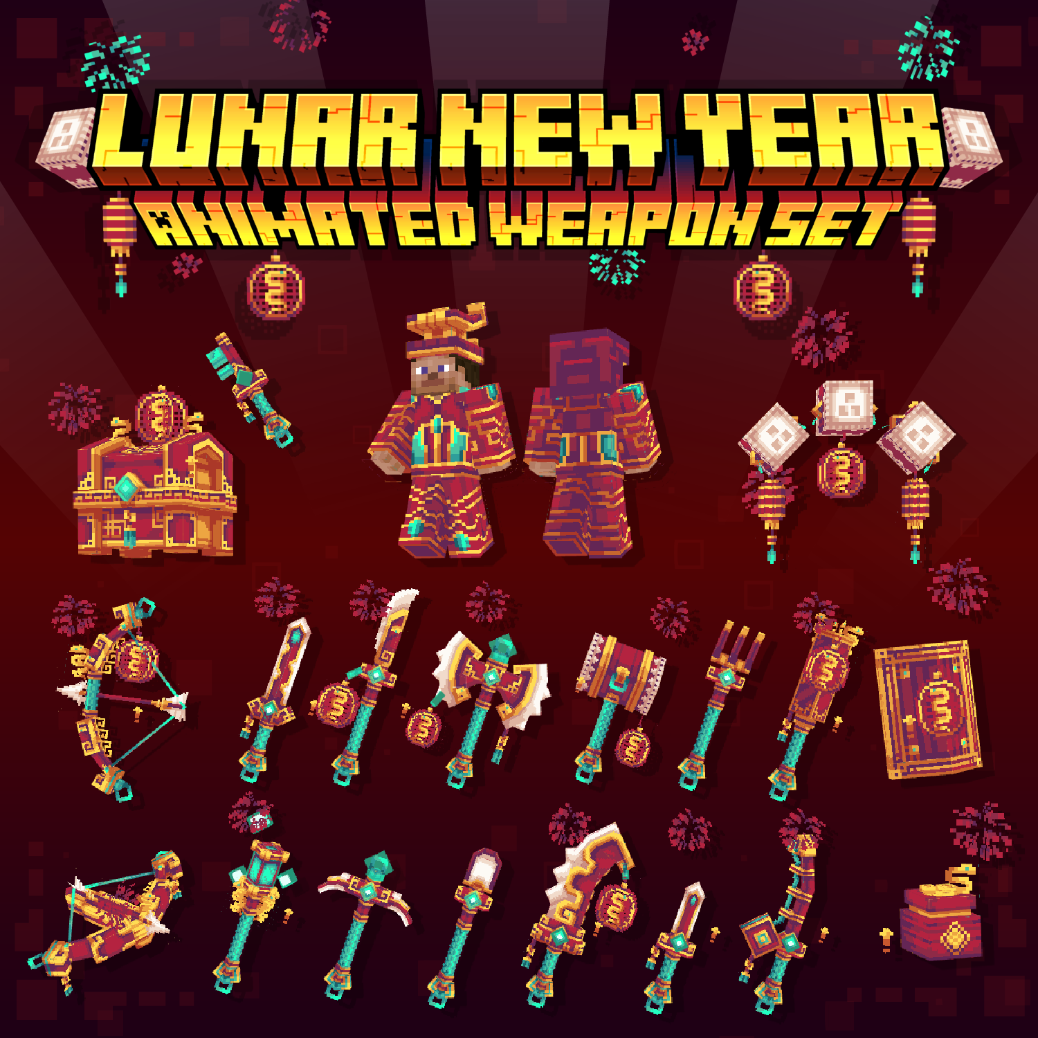 Lunar New Year Animated Weapon Set preview image