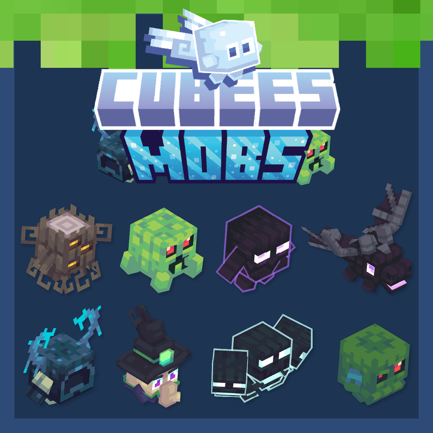 Cubees Mobs Pack - Pets & companions preview image