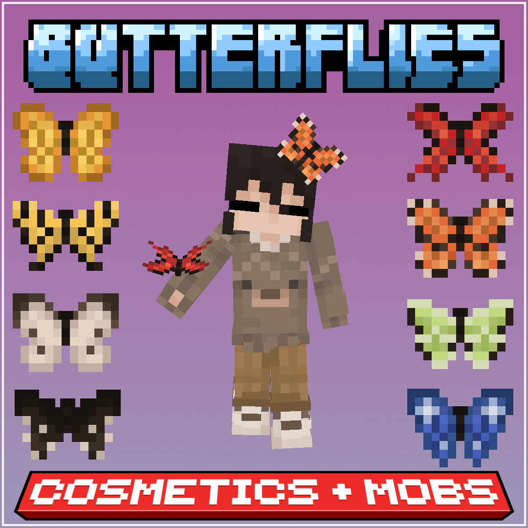 Butterflies - 8 Butterflies + Cosmetics preview image