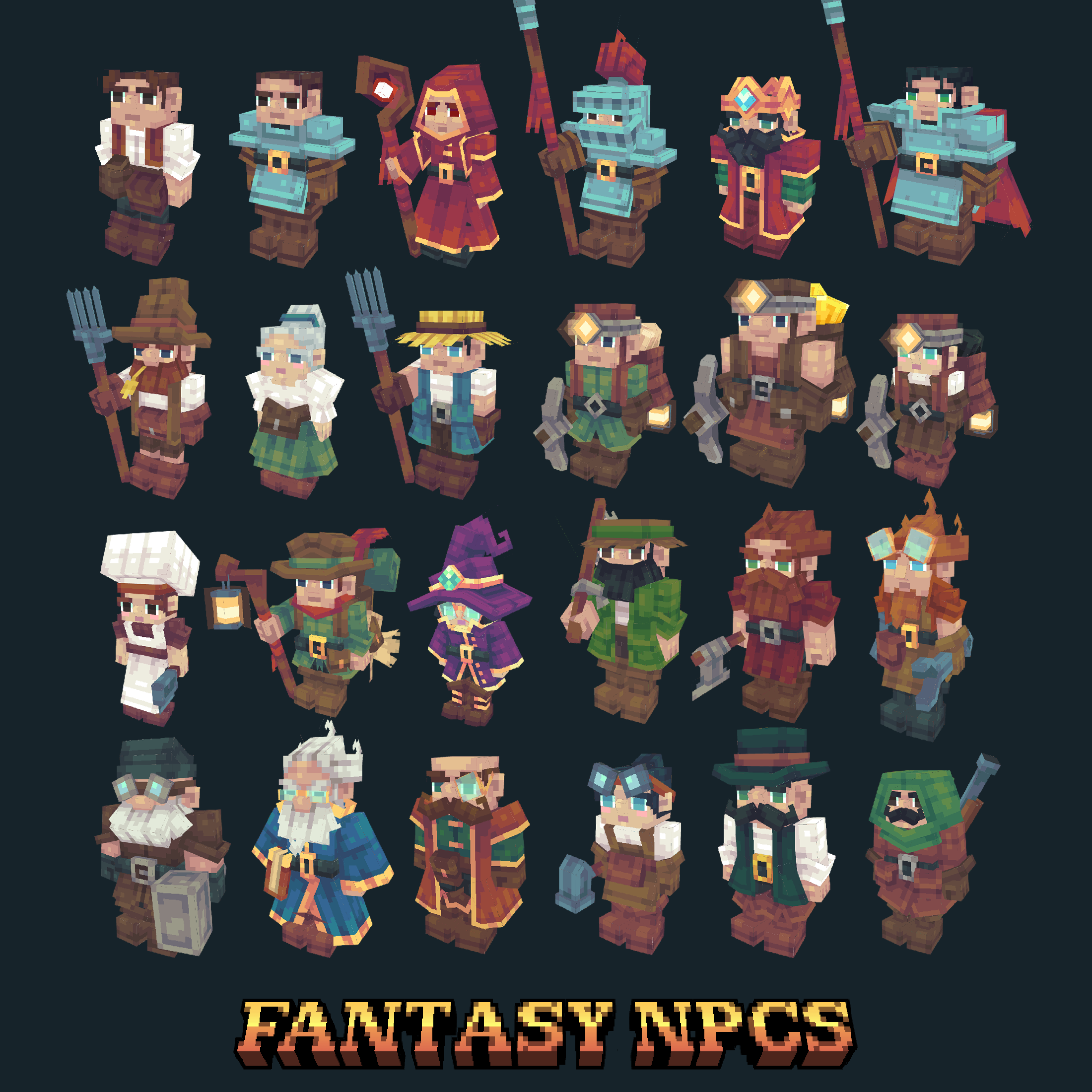 Fantasy NPCs Bundle preview image