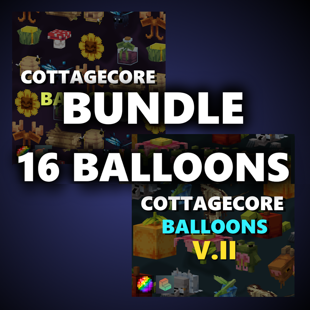 Cottagecore Balloons BUNDLE preview image